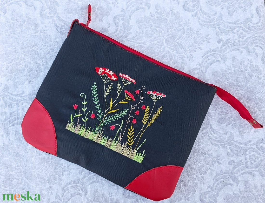 Táska.Enani shopper, nagy mméretű neszeszer, vagy laptop tartó - táska & tok - kézitáska & válltáska - vállon átvethető táska - Meska.hu