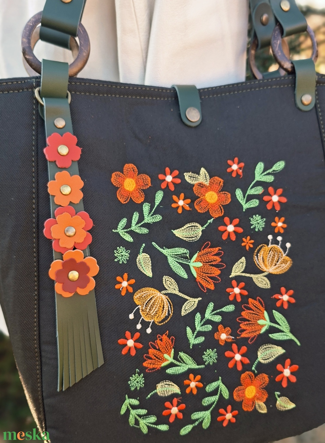 Táska.Enani shopper - táska & tok - kézitáska & válltáska - vállon átvethető táska - Meska.hu