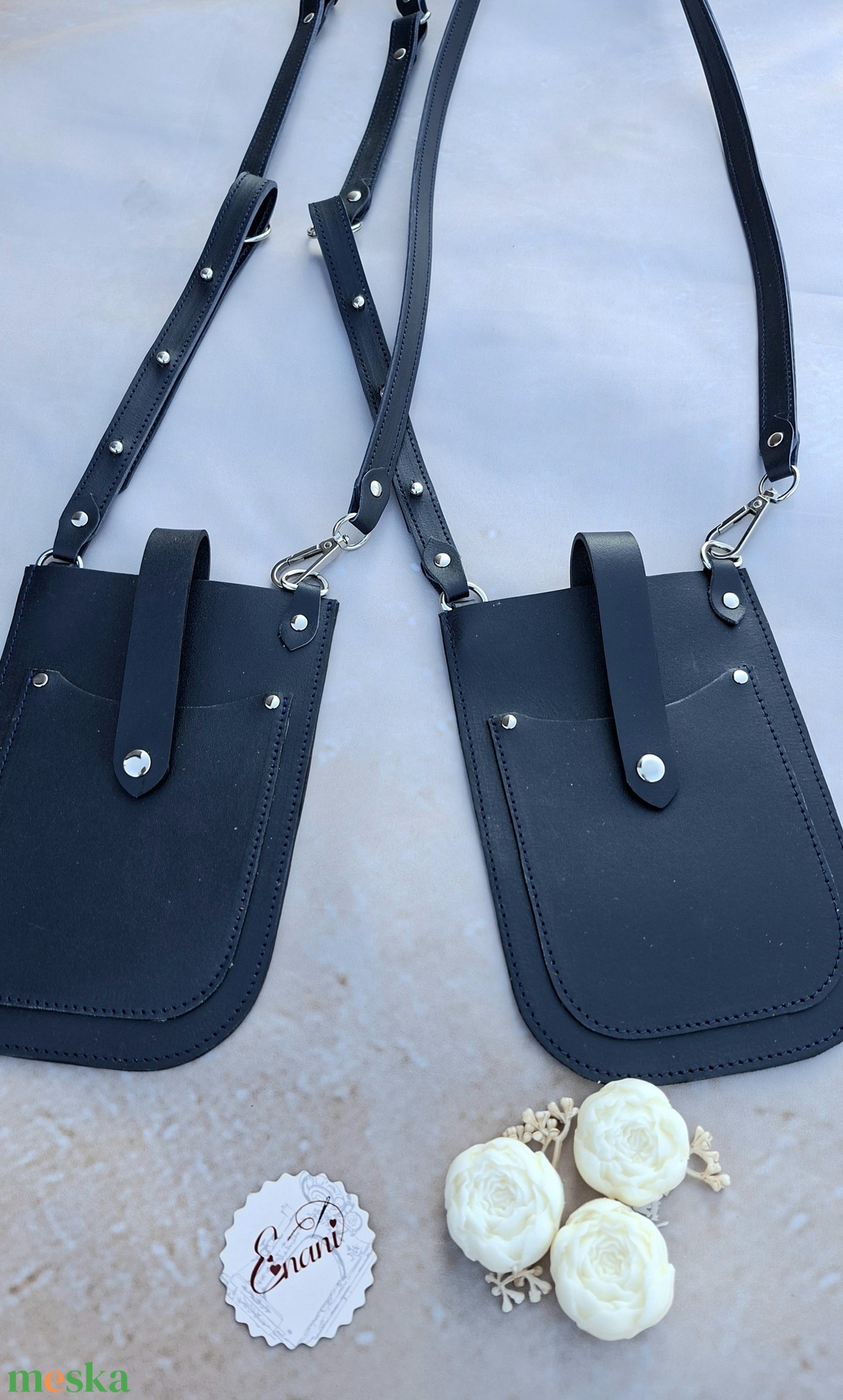 Bőr kistáska/telefontáska - táska & tok - pénztárca & más tok - telefontok - Meska.hu