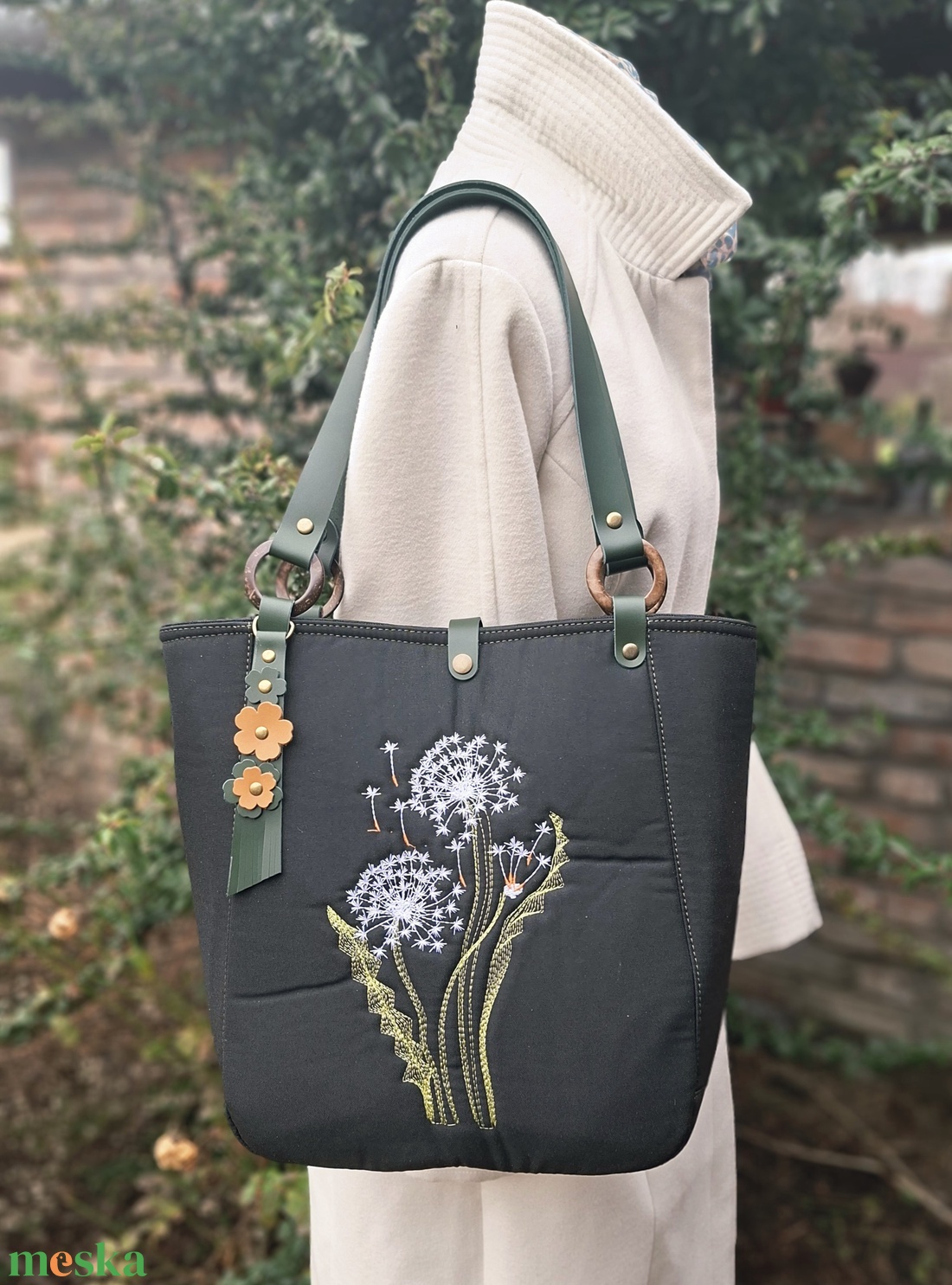 Táska.Enani shopper - táska & tok - kézitáska & válltáska - vállon átvethető táska - Meska.hu