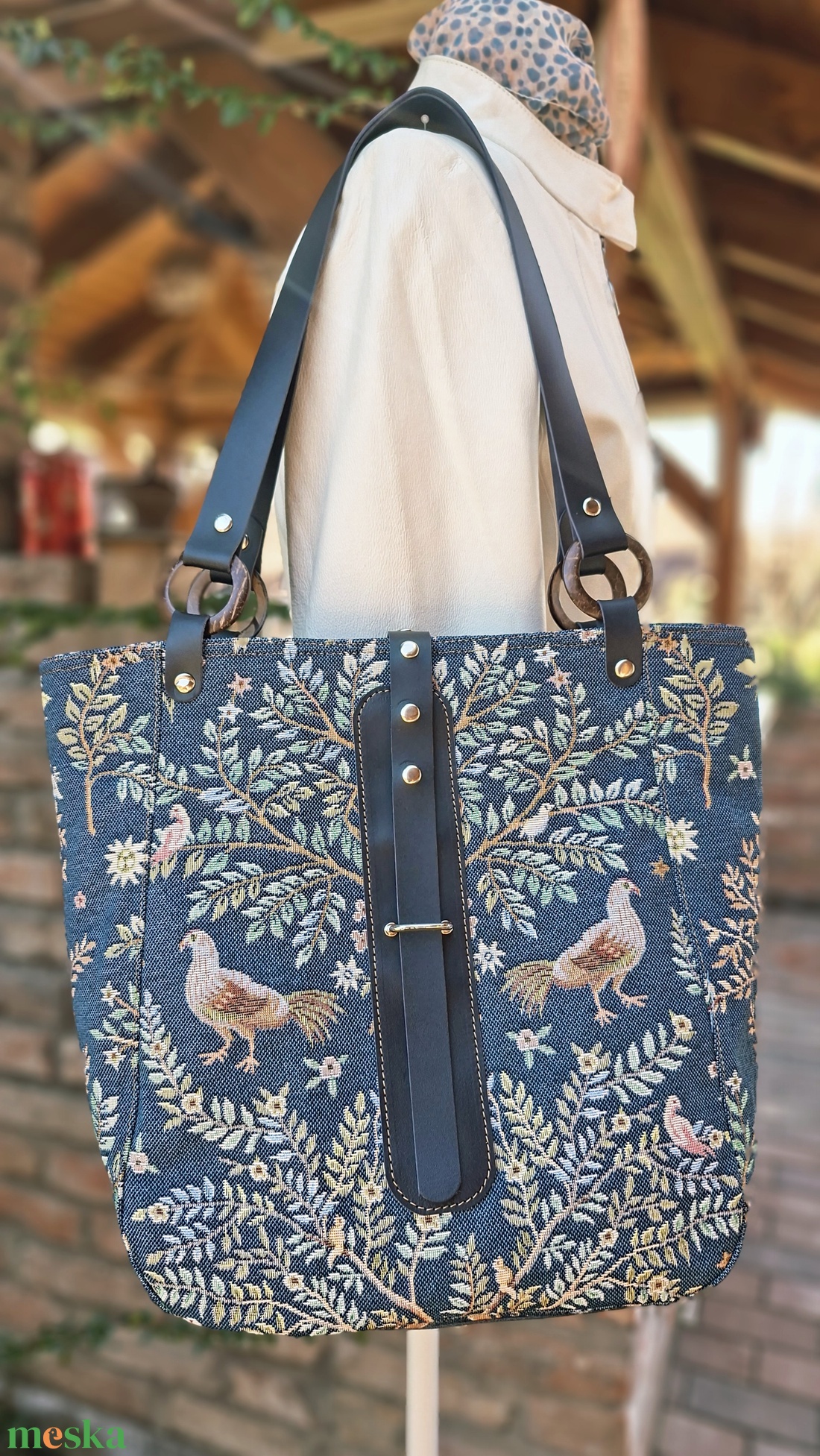 Táska.Enani shopper - táska & tok - kézitáska & válltáska - vállon átvethető táska - Meska.hu