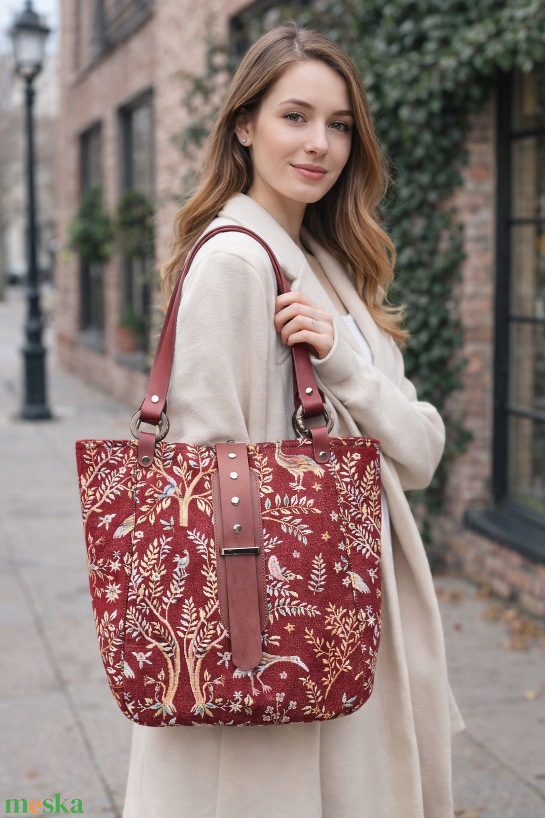 Táska.Enani shopper - táska & tok - kézitáska & válltáska - vállon átvethető táska - Meska.hu