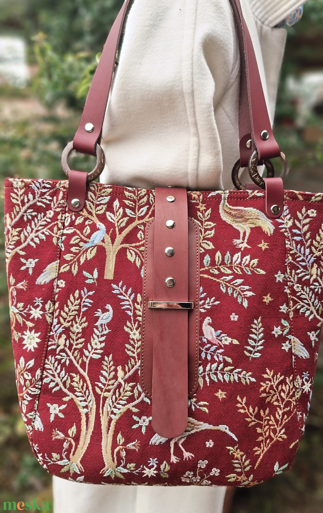 Táska.Enani shopper - táska & tok - kézitáska & válltáska - vállon átvethető táska - Meska.hu