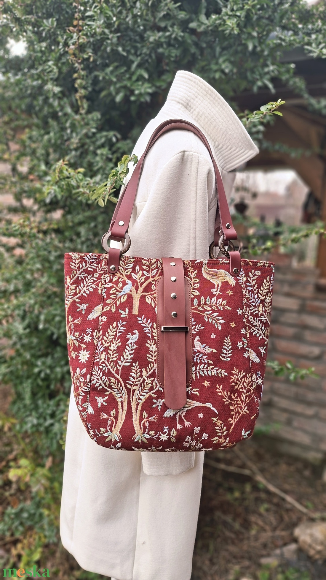 Táska.Enani shopper - táska & tok - kézitáska & válltáska - vállon átvethető táska - Meska.hu