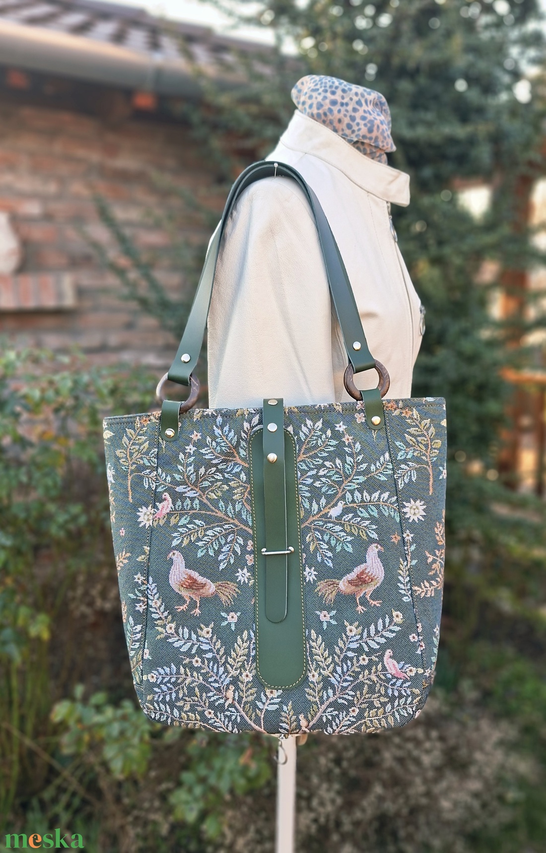 Táska.Enani shopper - táska & tok - kézitáska & válltáska - vállon átvethető táska - Meska.hu