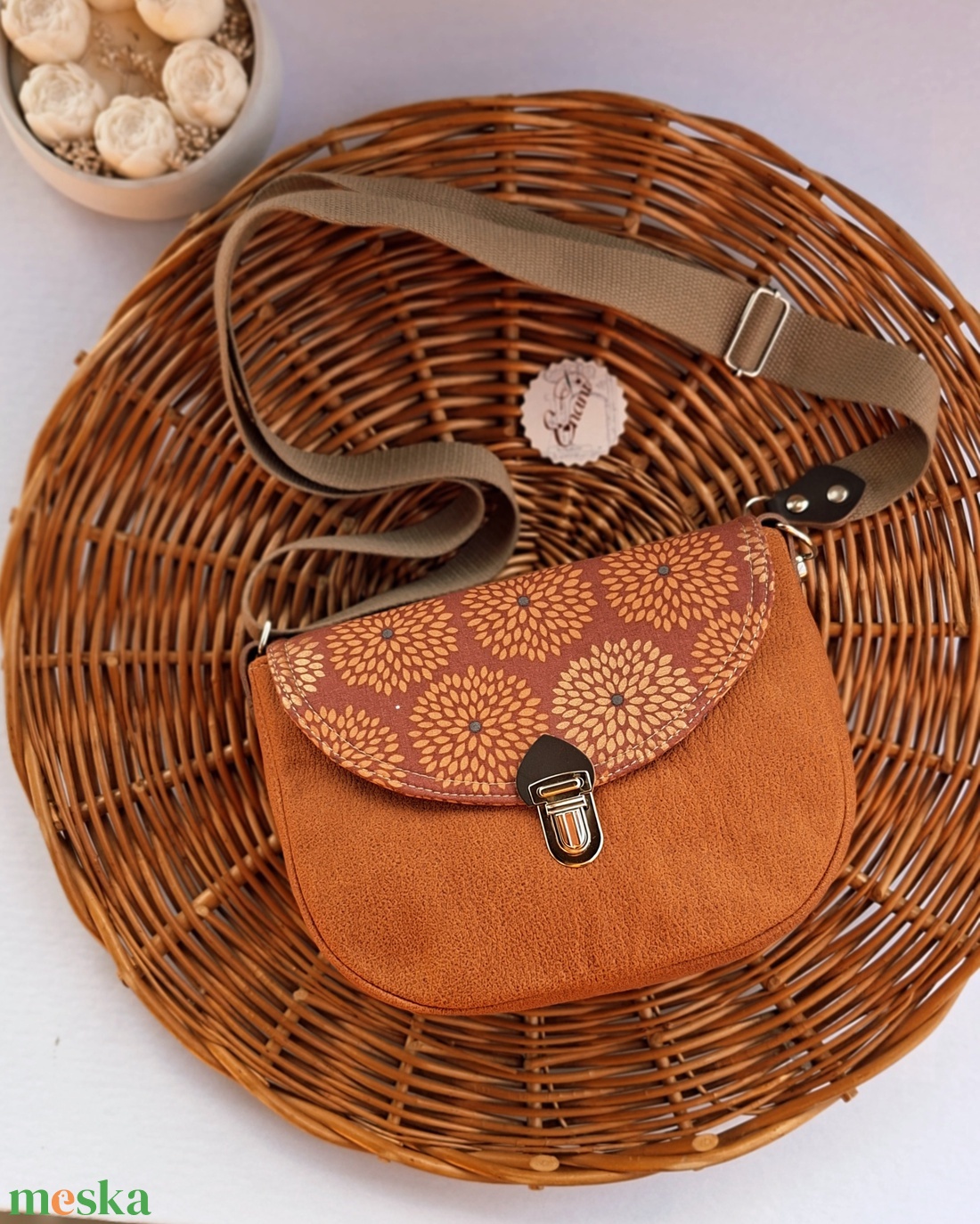 Crossbody, Enani táska, vállon átvethető kistáska. - táska & tok - kézitáska & válltáska - vállon átvethető táska - Meska.hu