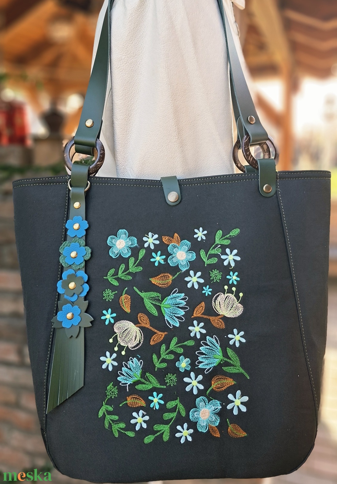 Táska.Enani shopper - táska & tok - kézitáska & válltáska - vállon átvethető táska - Meska.hu