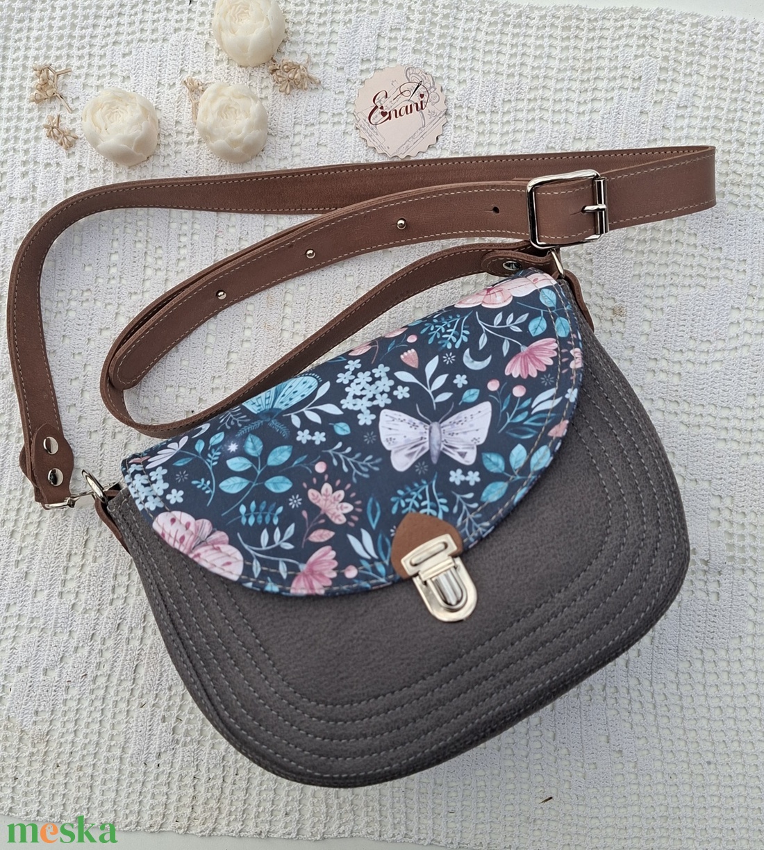 Crossbody, Enani táska, vállon átvethető kistáska. - táska & tok - kézitáska & válltáska - vállon átvethető táska - Meska.hu
