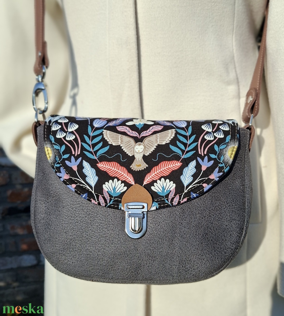 Crossbody, Enani táska, vállon átvethető kistáska. - táska & tok - kézitáska & válltáska - vállon átvethető táska - Meska.hu