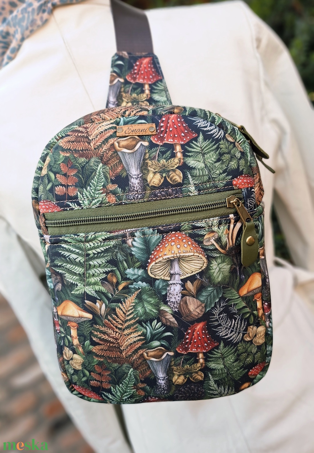 Testtáska,Enani csatangolós táska - táska & tok - hátizsák - hátizsák - Meska.hu