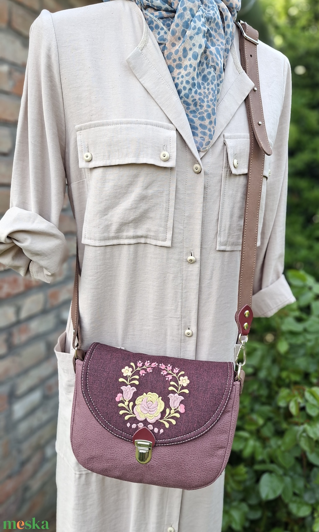 Crossbody, Enani táska, vállon átvethető kistáska. - táska & tok - kézitáska & válltáska - vállon átvethető táska - Meska.hu