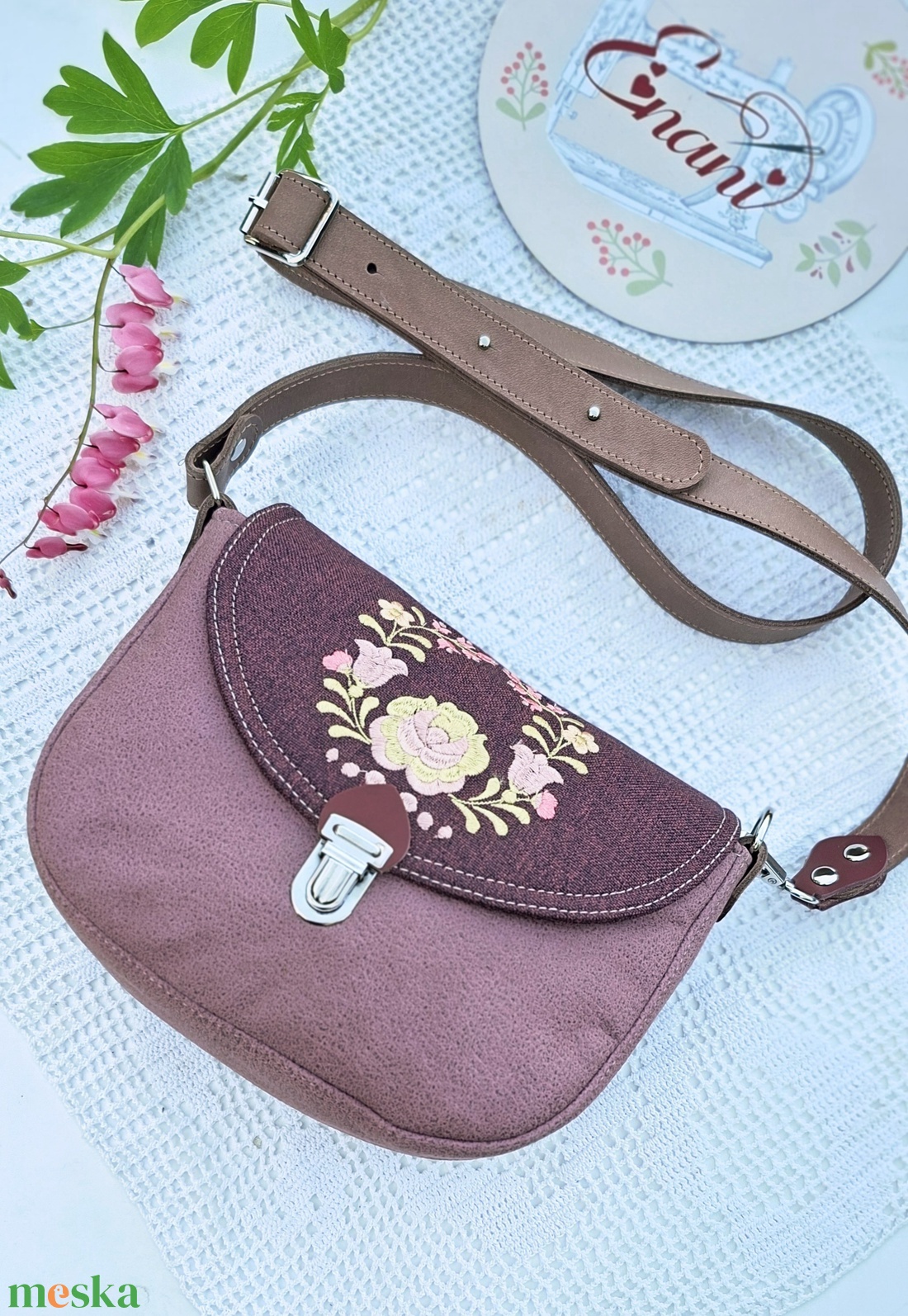 Crossbody, Enani táska, vállon átvethető kistáska. - táska & tok - kézitáska & válltáska - vállon átvethető táska - Meska.hu