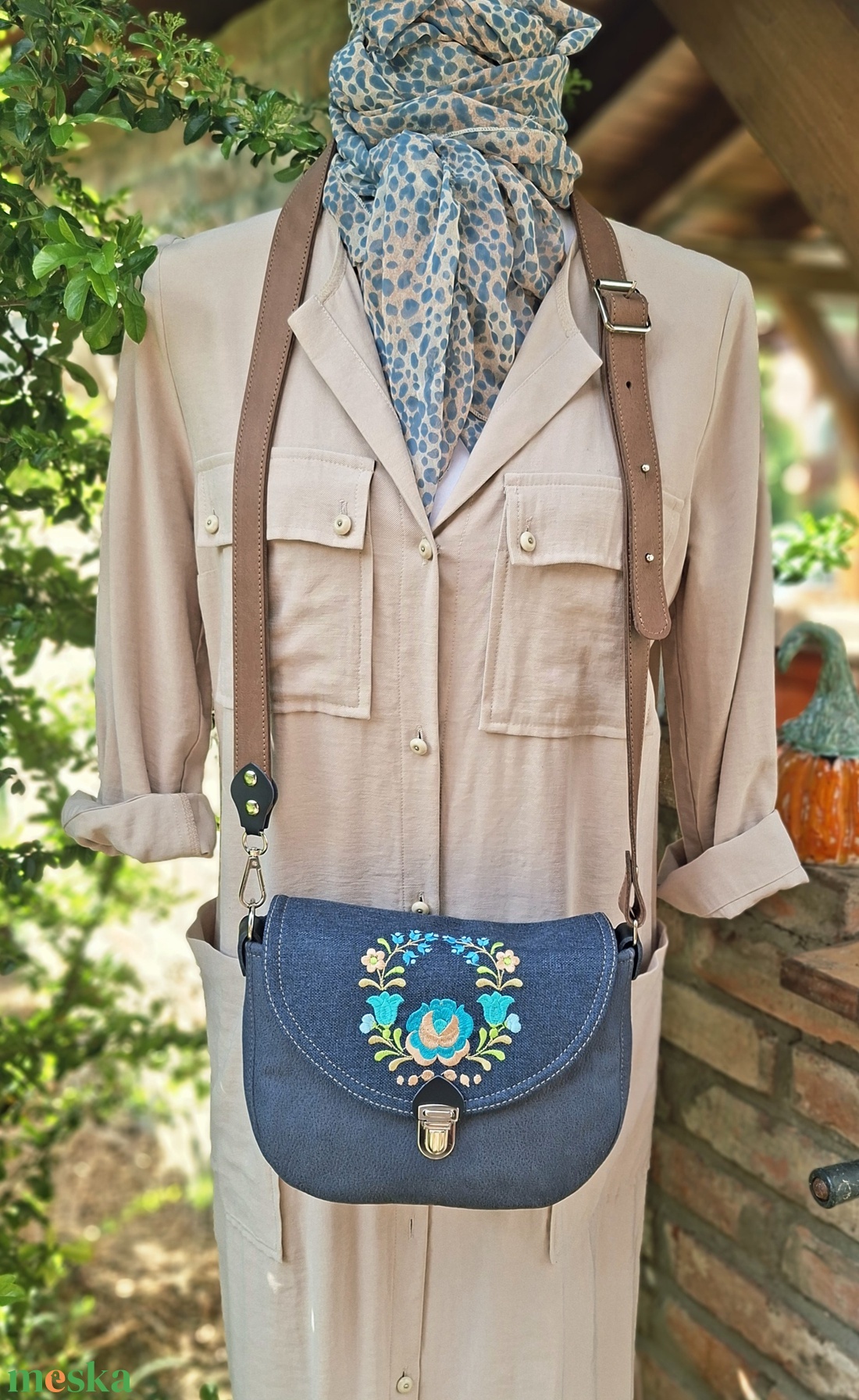 Enani táska ,Crossbody - táska & tok - variálható táska - Meska.hu