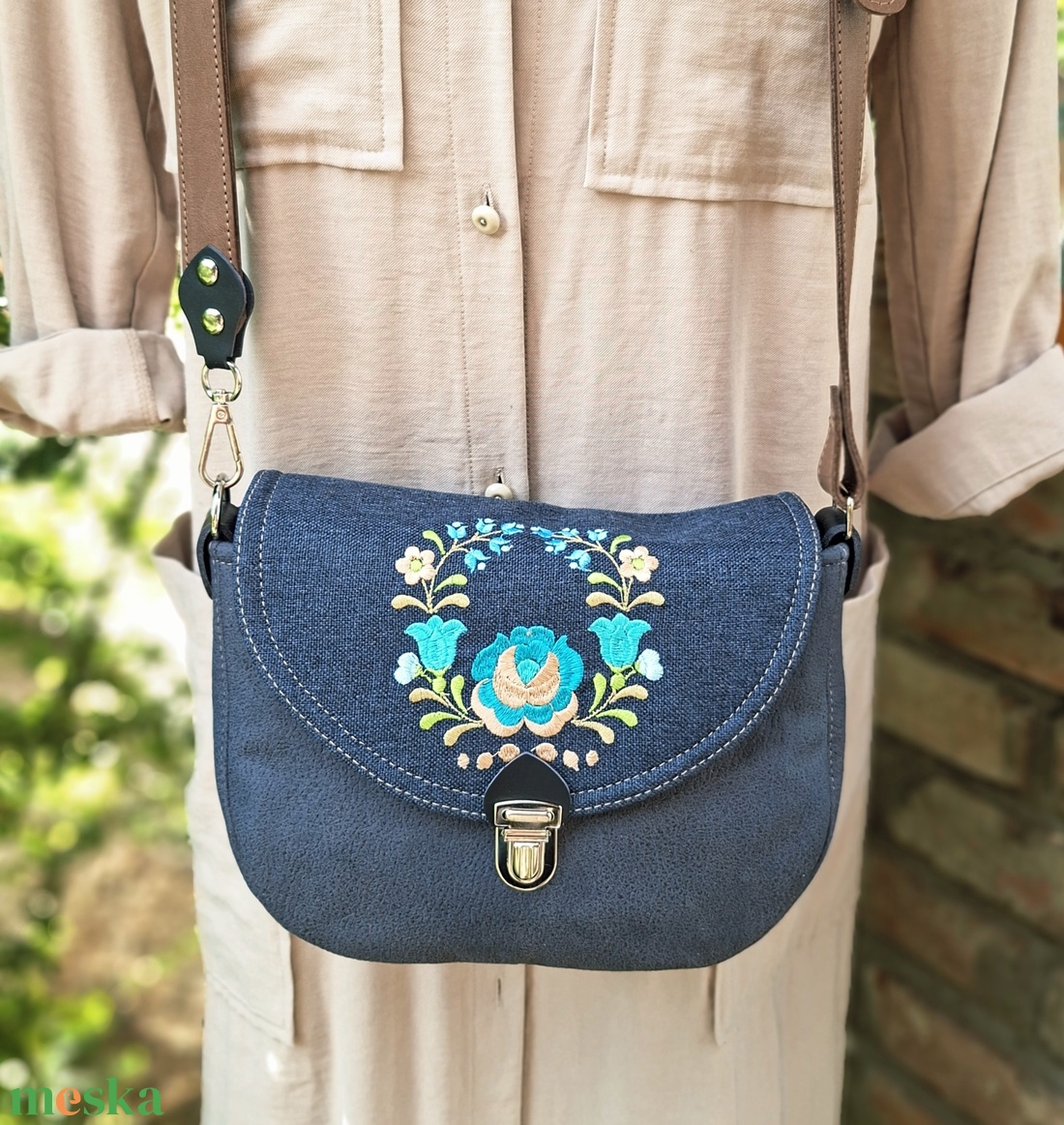 Enani táska ,Crossbody - táska & tok - variálható táska - Meska.hu