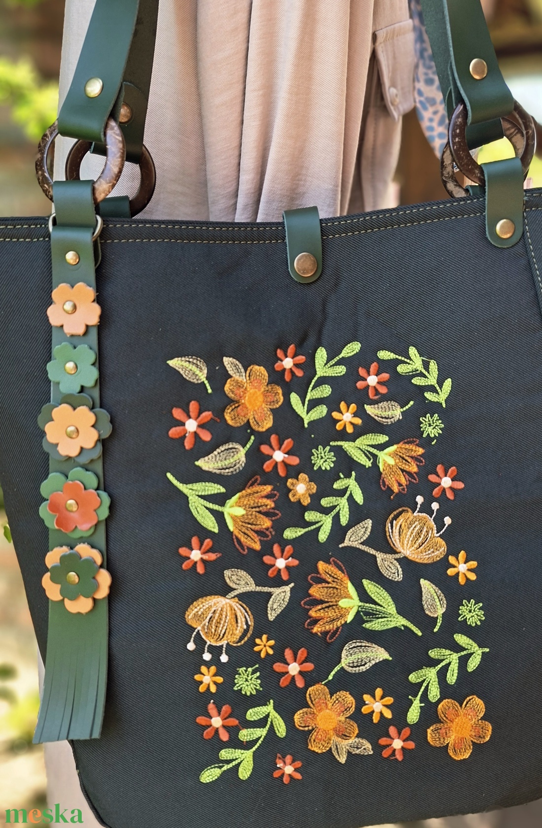 Táska.Enani shopper - táska & tok - kézitáska & válltáska - vállon átvethető táska - Meska.hu