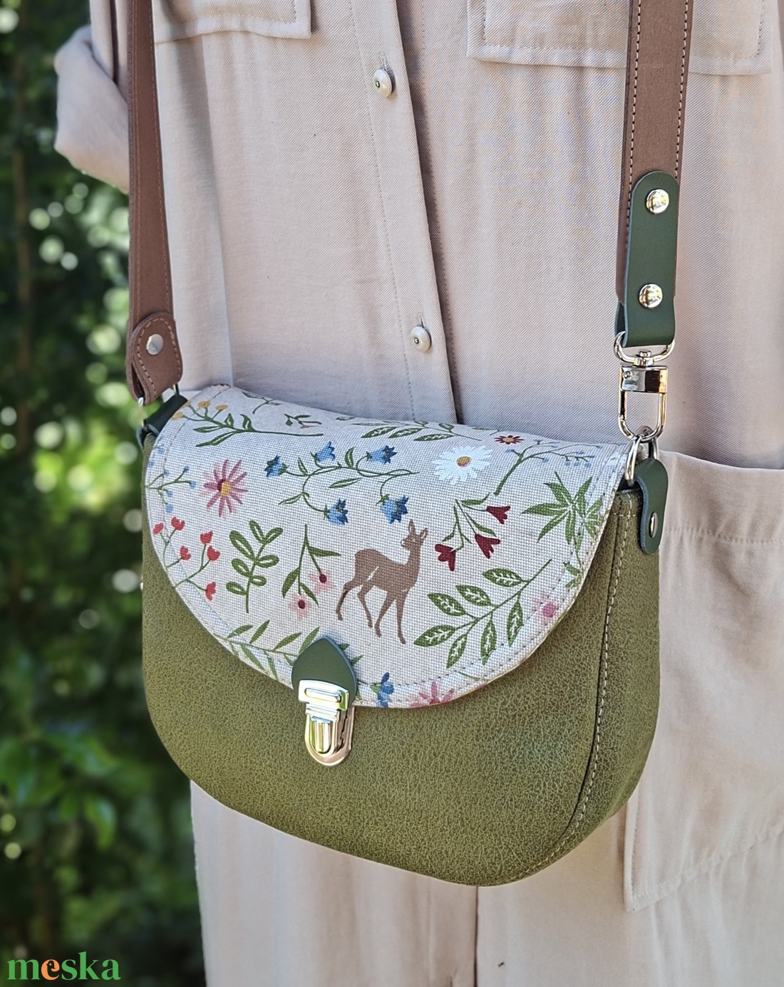 Crossbody, Enani táska, vállon átvethető kistáska. - táska & tok - kézitáska & válltáska - vállon átvethető táska - Meska.hu