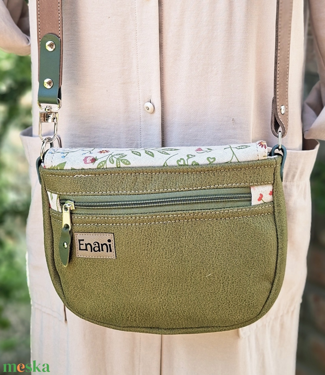 Crossbody, Enani táska, vállon átvethető kistáska. - táska & tok - kézitáska & válltáska - vállon átvethető táska - Meska.hu
