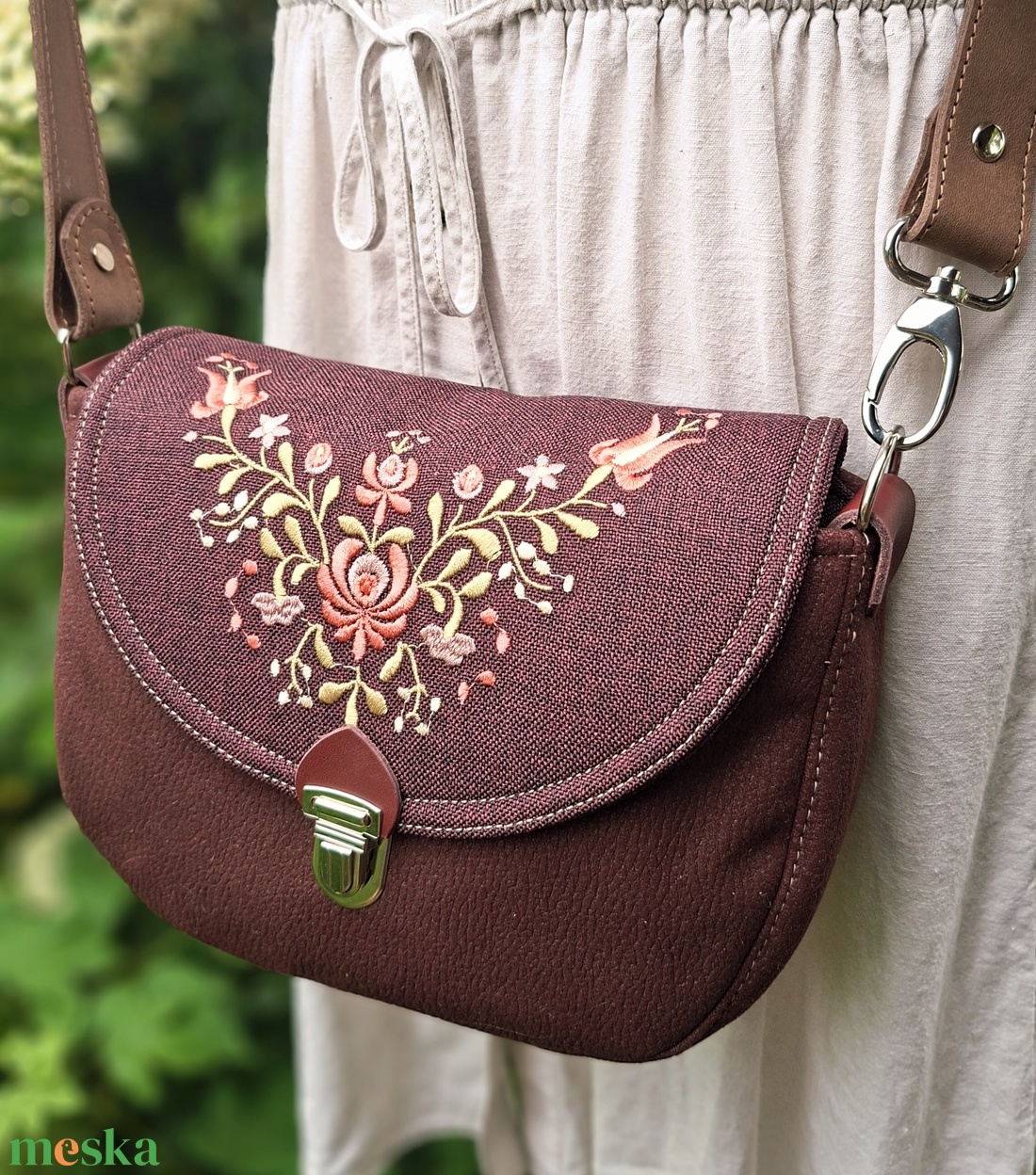 Crossbody, Enani táska, vállon átvethető kistáska. - táska & tok - kézitáska & válltáska - vállon átvethető táska - Meska.hu