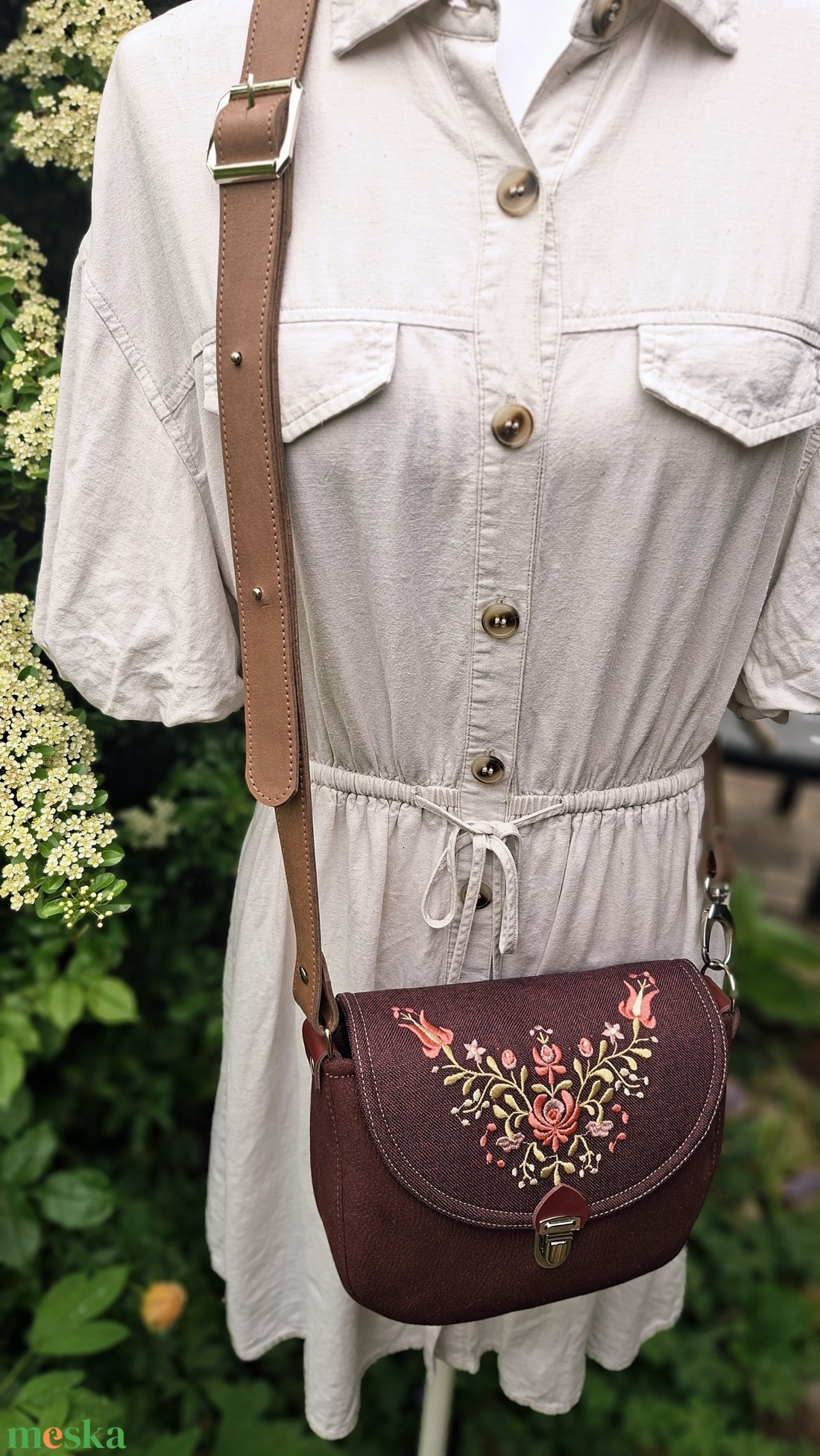 Crossbody, Enani táska, vállon átvethető kistáska. - táska & tok - kézitáska & válltáska - vállon átvethető táska - Meska.hu