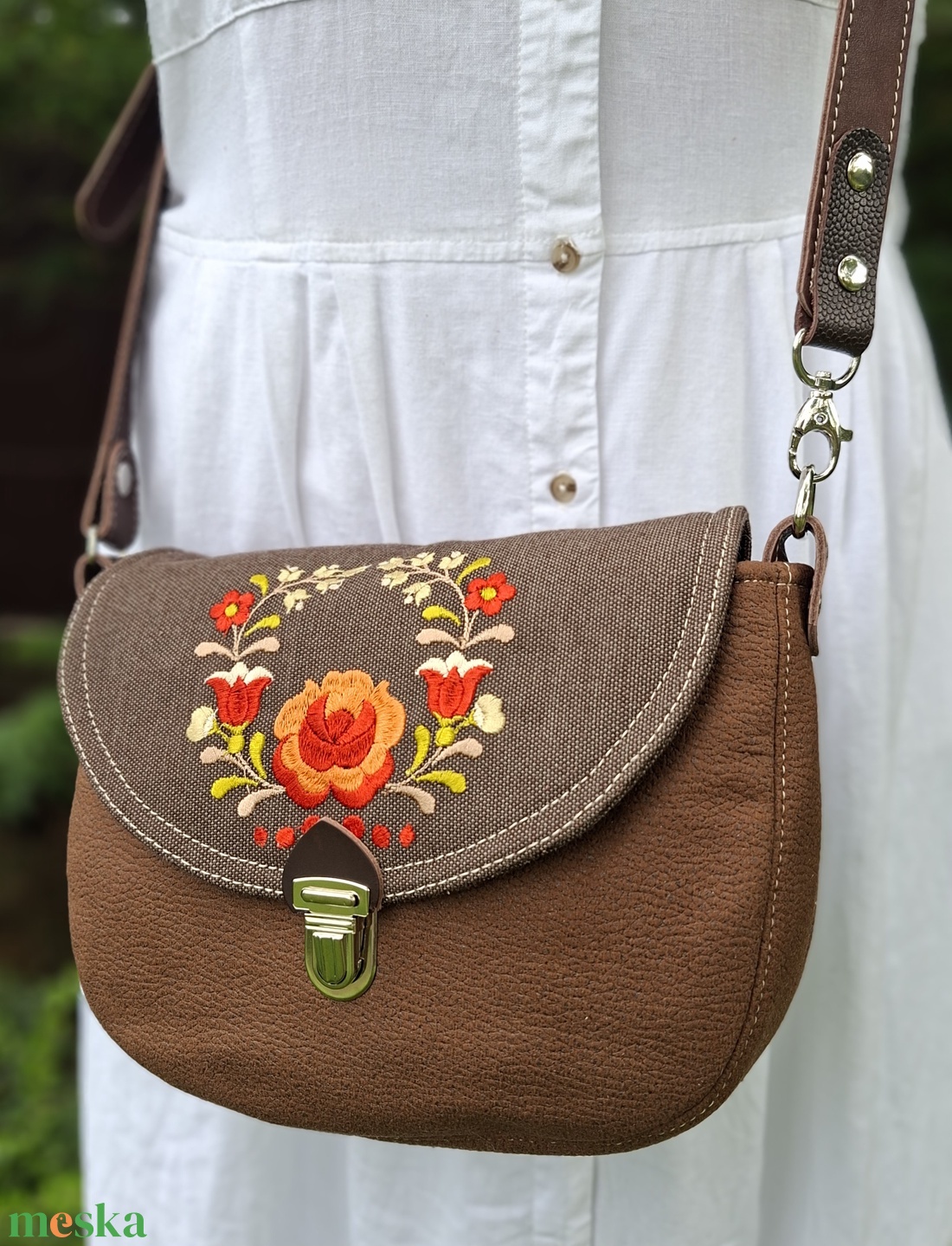 Crossbody, Enani táska, vállon átvethető kistáska. - táska & tok - kézitáska & válltáska - vállon átvethető táska - Meska.hu