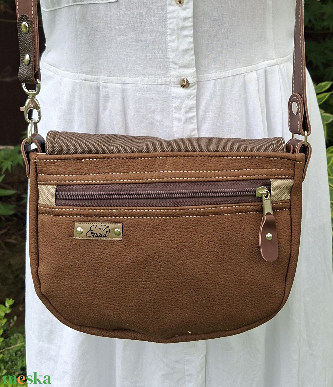 Crossbody, Enani táska, vállon átvethető kistáska. - táska & tok - kézitáska & válltáska - vállon átvethető táska - Meska.hu