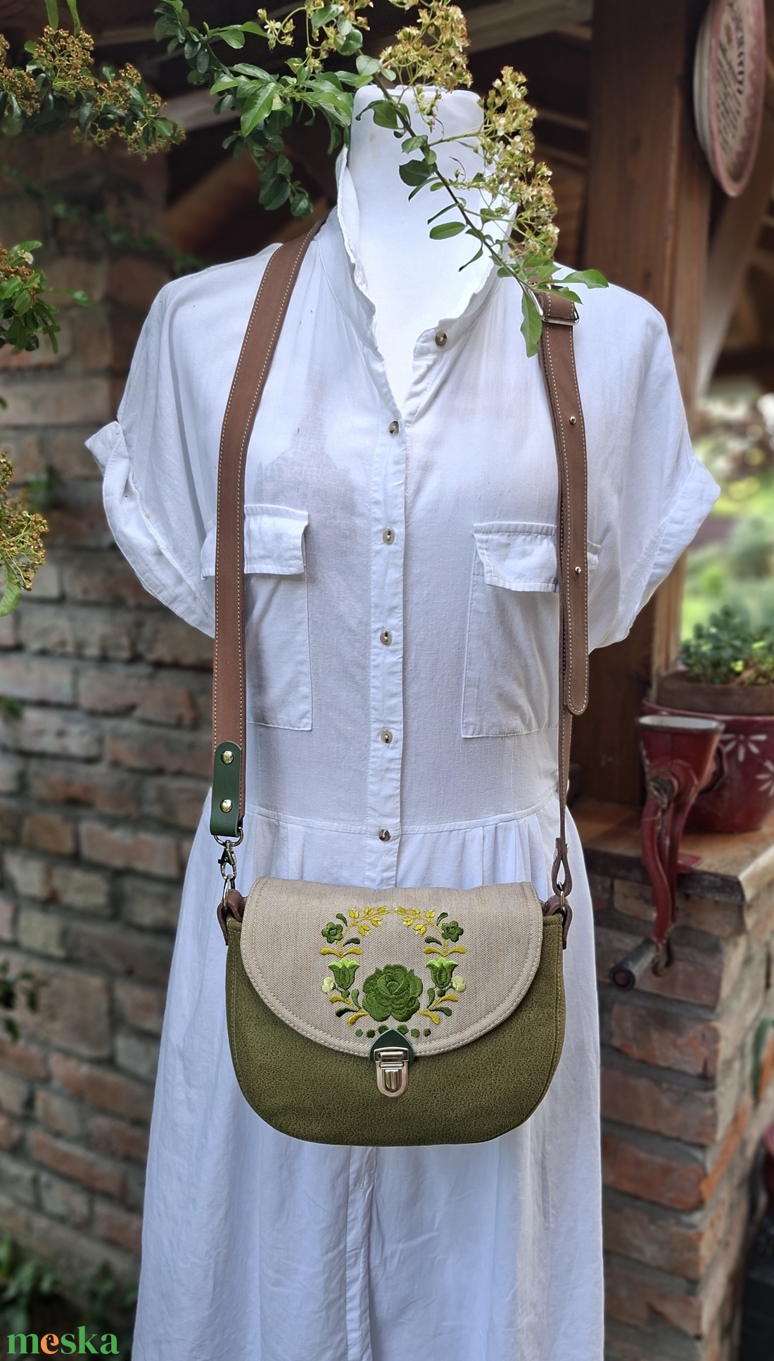 Crossbody, Enani táska, vállon átvethető kistáska. - táska & tok - kézitáska & válltáska - vállon átvethető táska - Meska.hu