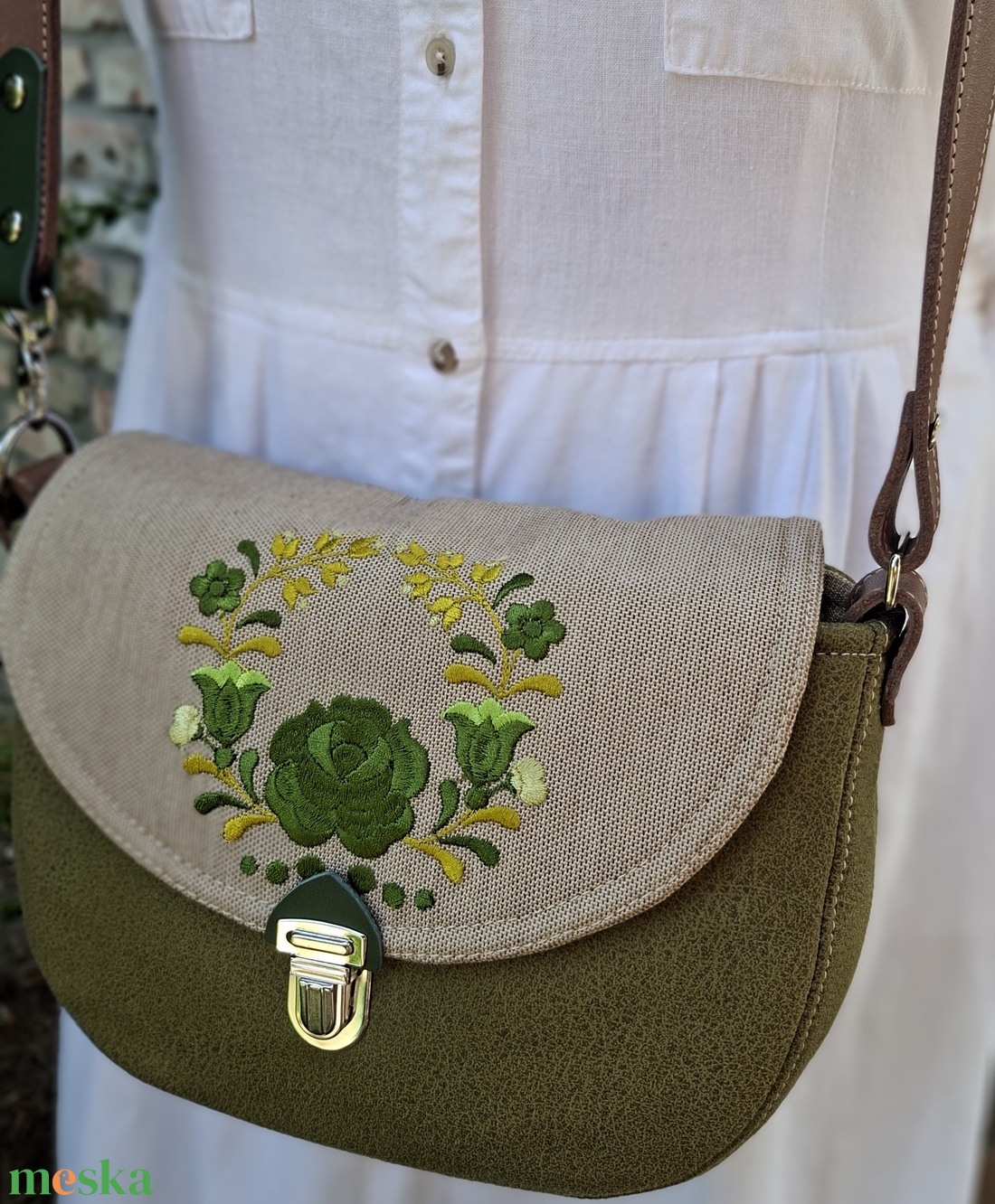 Crossbody, Enani táska, vállon átvethető kistáska. - táska & tok - kézitáska & válltáska - vállon átvethető táska - Meska.hu