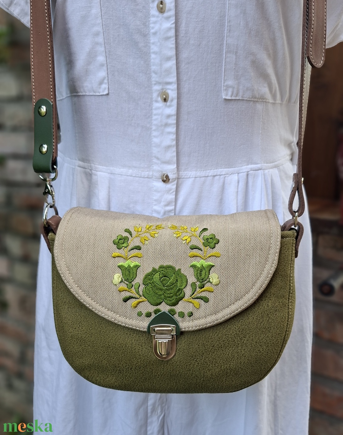 Crossbody, Enani táska, vállon átvethető kistáska. - táska & tok - kézitáska & válltáska - vállon átvethető táska - Meska.hu