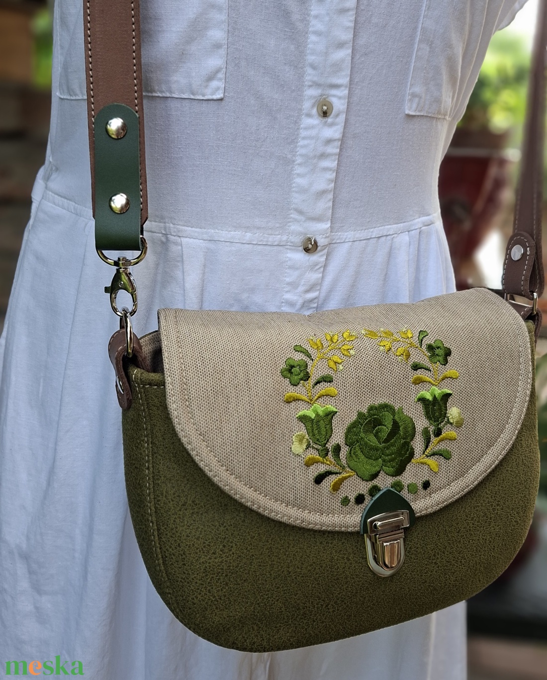Crossbody, Enani táska, vállon átvethető kistáska. - táska & tok - kézitáska & válltáska - vállon átvethető táska - Meska.hu