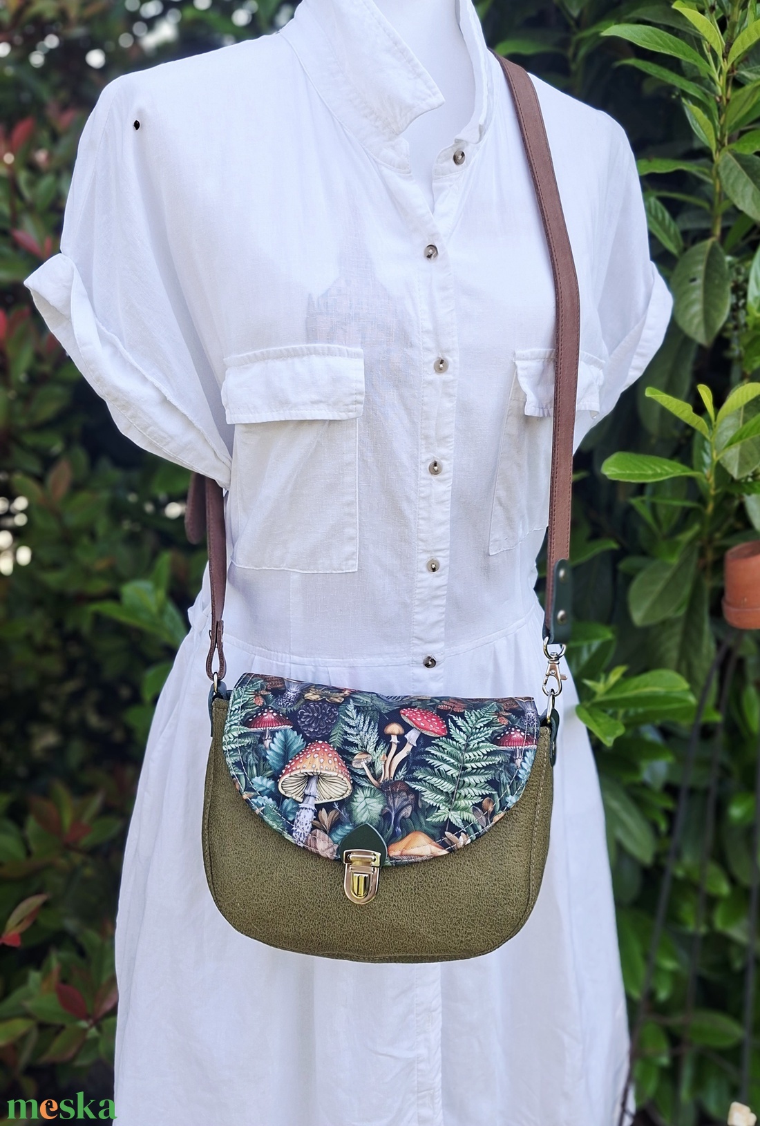 Crossbody, Enani táska, vállon átvethető kistáska. - táska & tok - kézitáska & válltáska - vállon átvethető táska - Meska.hu