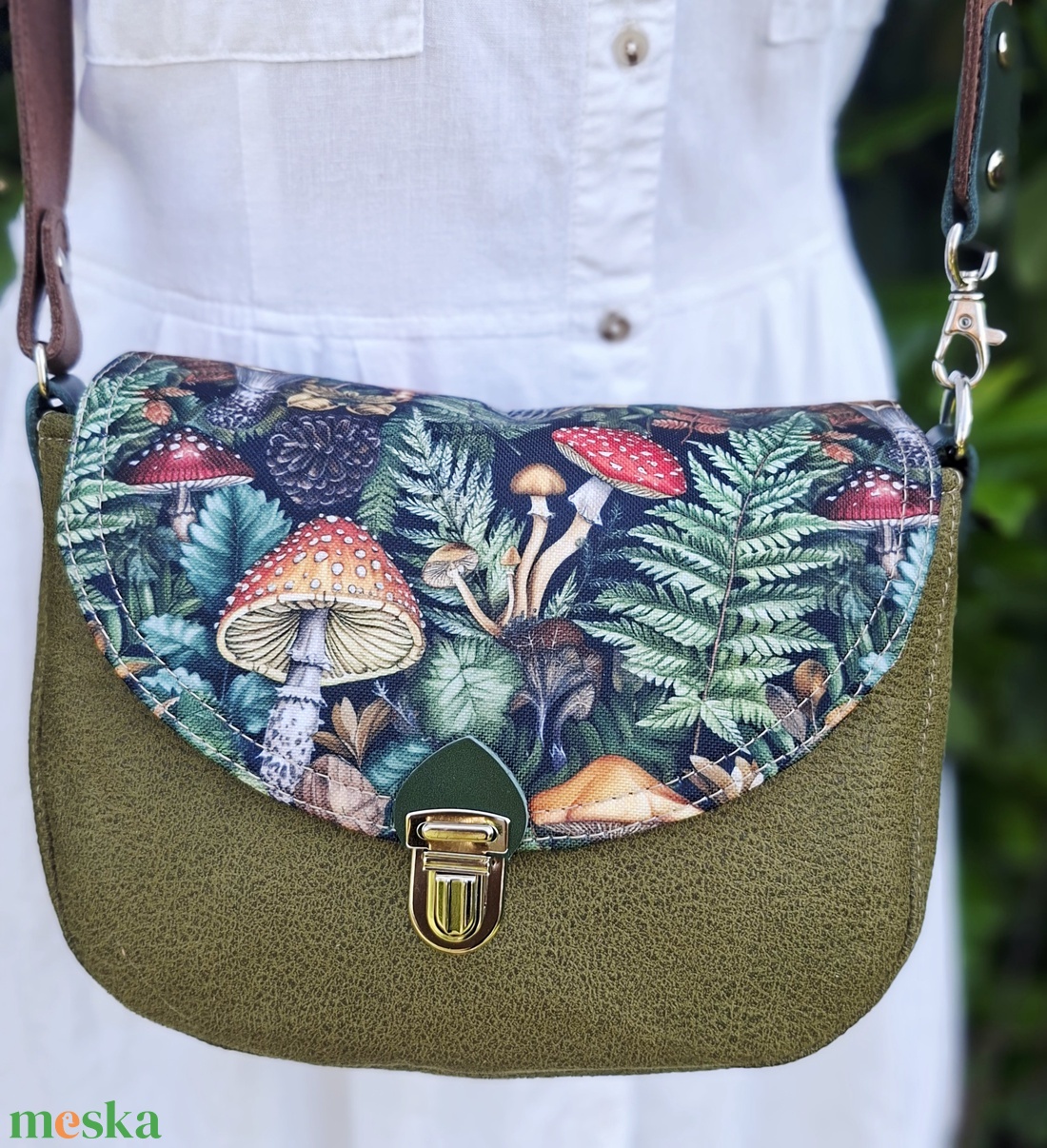 Crossbody, Enani táska, vállon átvethető kistáska. - táska & tok - kézitáska & válltáska - vállon átvethető táska - Meska.hu
