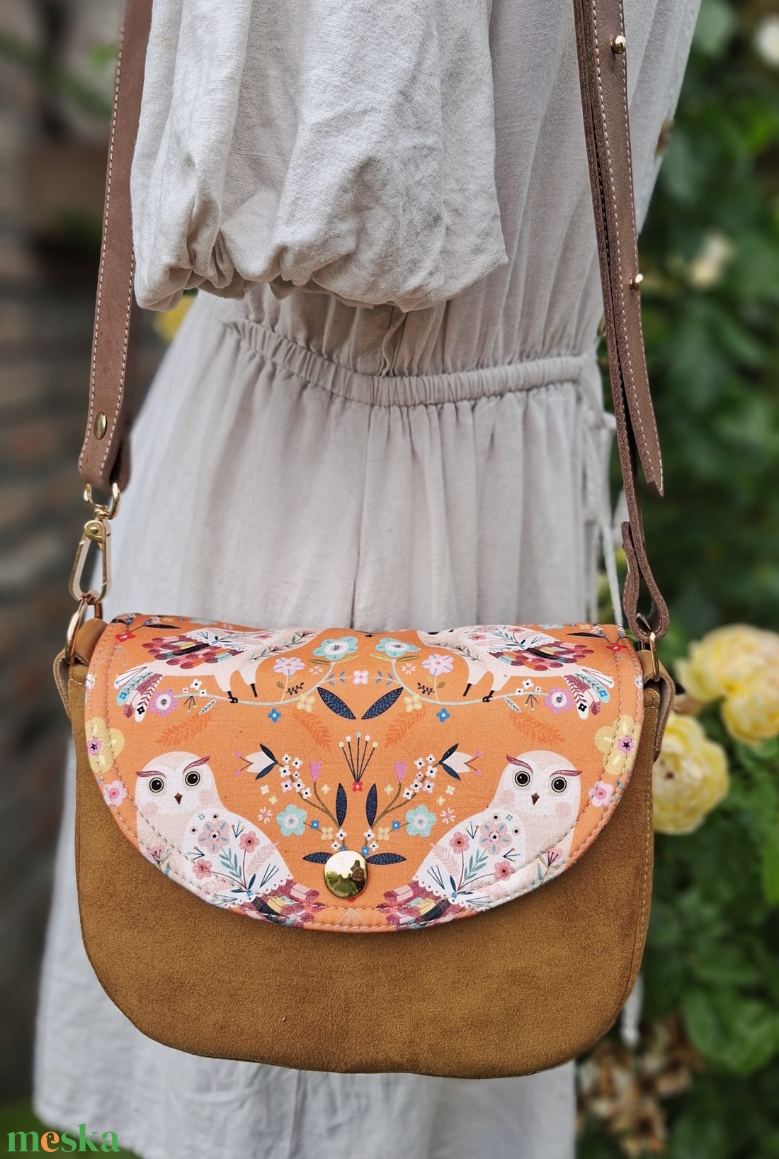 Crossbody, Enani táska, vállon átvethető kistáska. - táska & tok - kézitáska & válltáska - vállon átvethető táska - Meska.hu