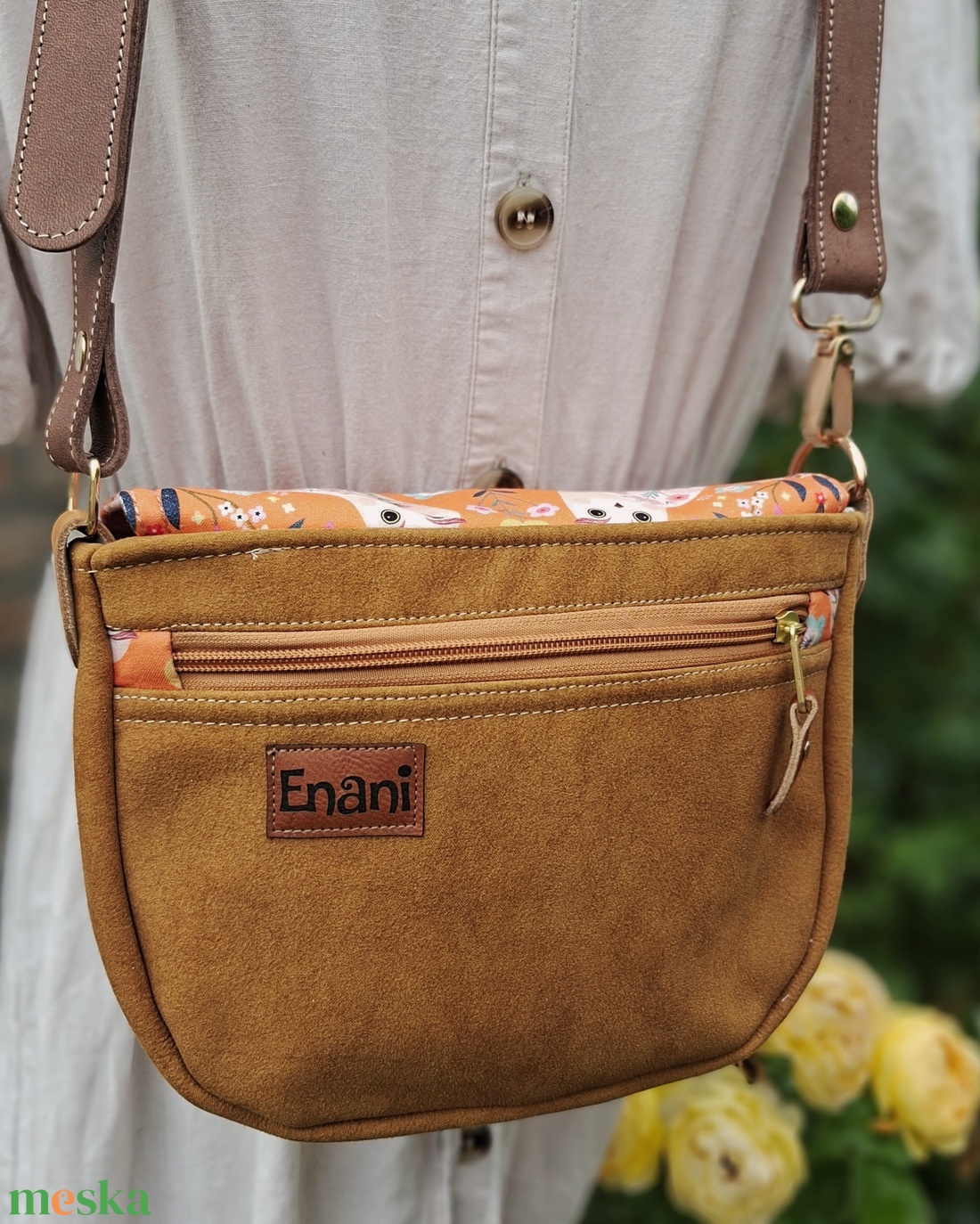Crossbody, Enani táska, vállon átvethető kistáska. - táska & tok - kézitáska & válltáska - vállon átvethető táska - Meska.hu
