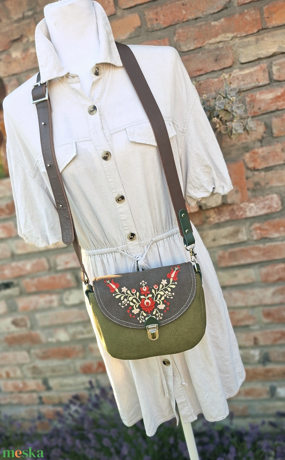 Crossbody, Enani táska, vállon átvethető kistáska. - táska & tok - kézitáska & válltáska - vállon átvethető táska - Meska.hu