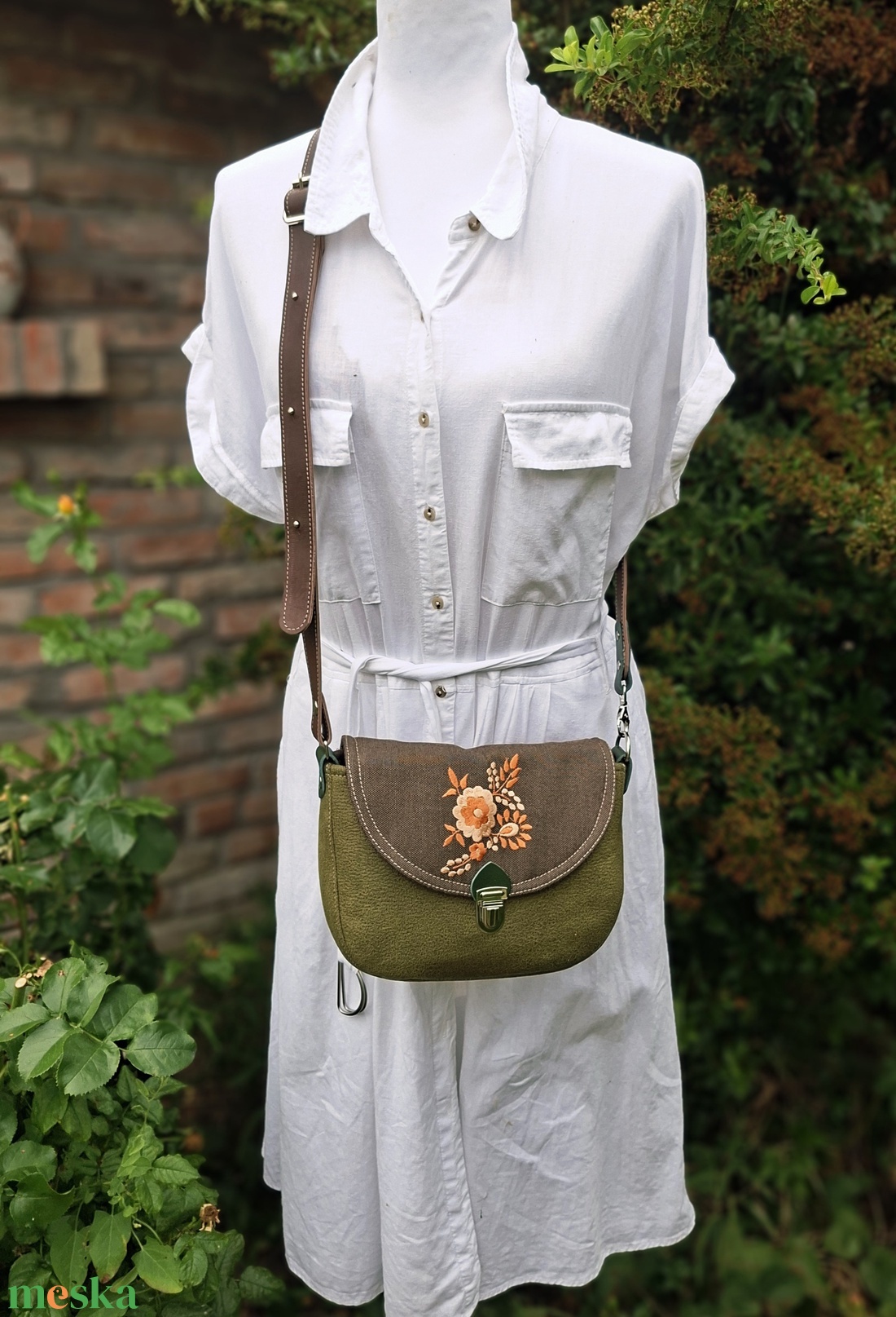 Crossbody, Enani táska, vállon átvethető kistáska. - táska & tok - kézitáska & válltáska - vállon átvethető táska - Meska.hu