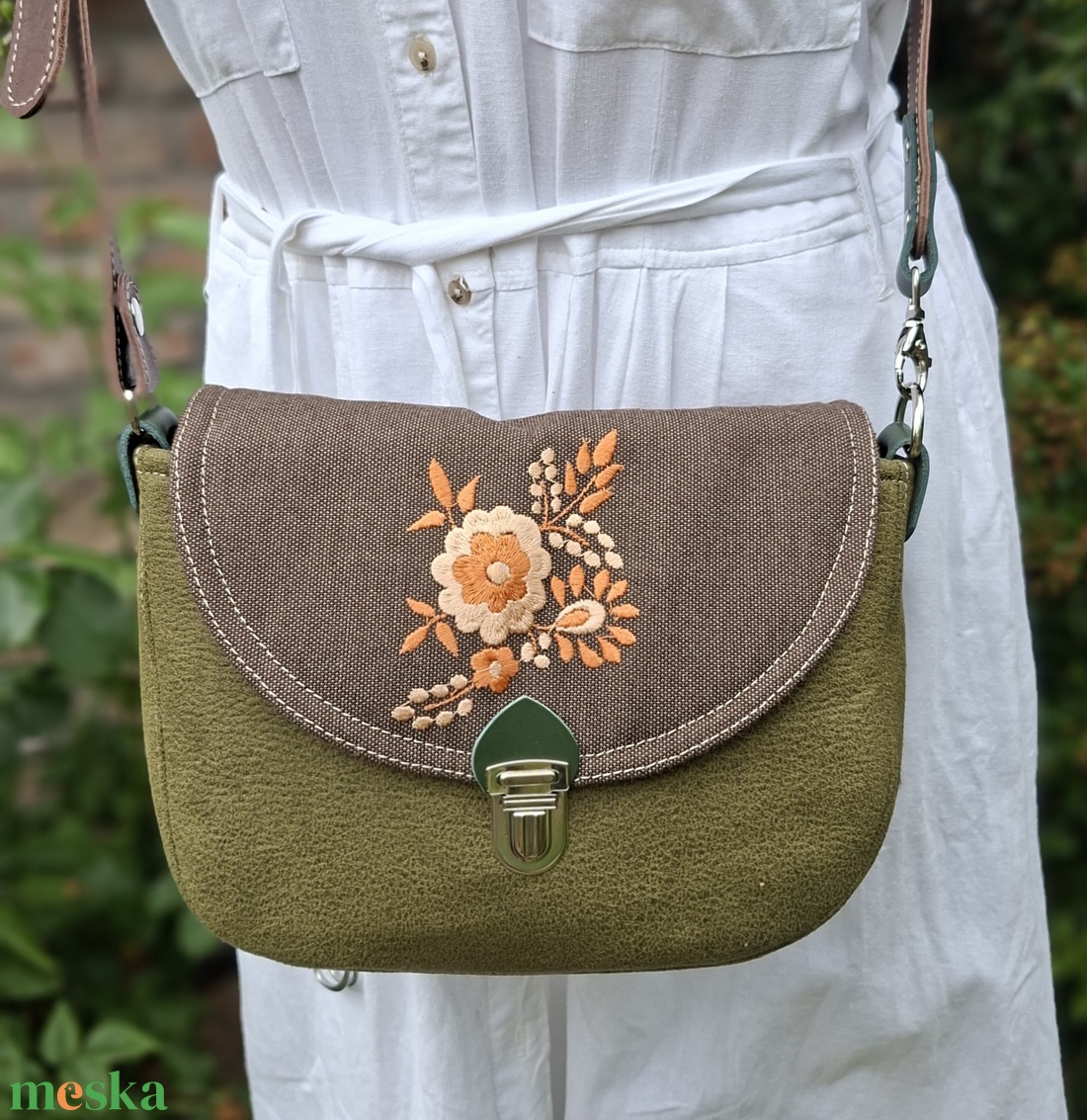 Crossbody, Enani táska, vállon átvethető kistáska. - táska & tok - kézitáska & válltáska - vállon átvethető táska - Meska.hu