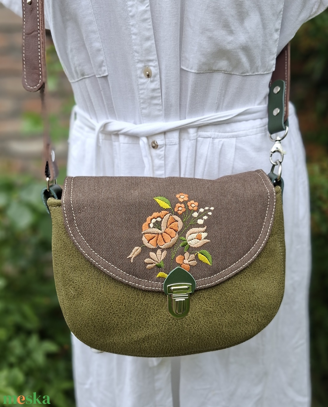 Crossbody, Enani táska, vállon átvethető kistáska. - táska & tok - kézitáska & válltáska - vállon átvethető táska - Meska.hu