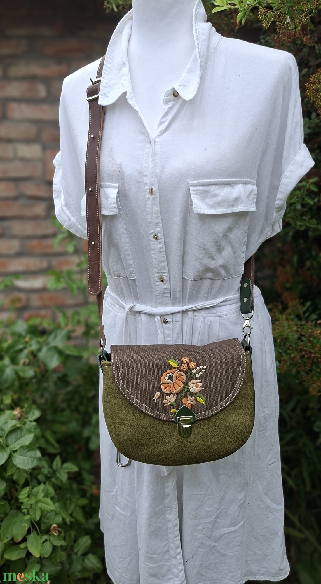 Crossbody, Enani táska, vállon átvethető kistáska. - táska & tok - kézitáska & válltáska - vállon átvethető táska - Meska.hu