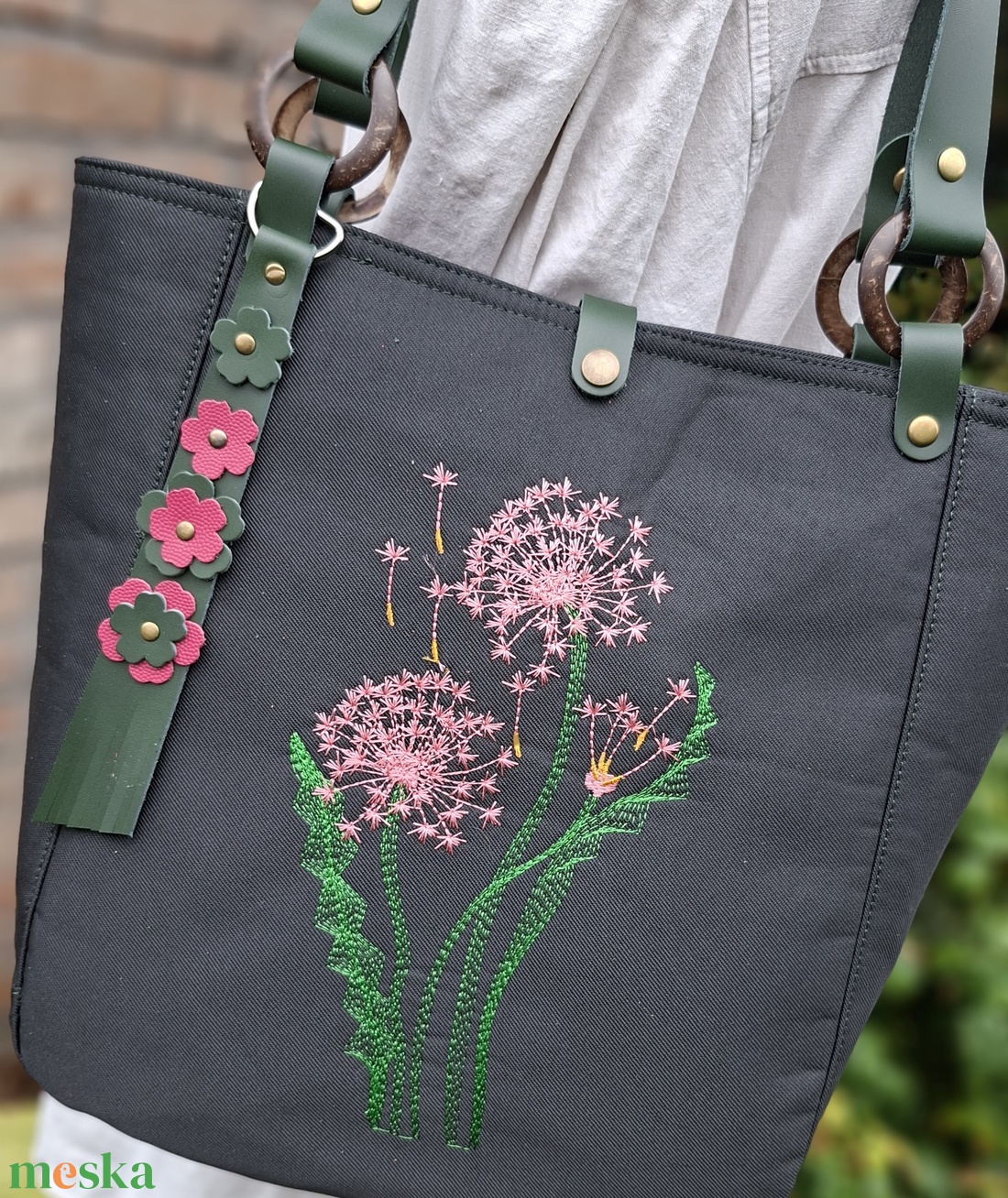 Táska.Enani shopper - táska & tok - kézitáska & válltáska - vállon átvethető táska - Meska.hu