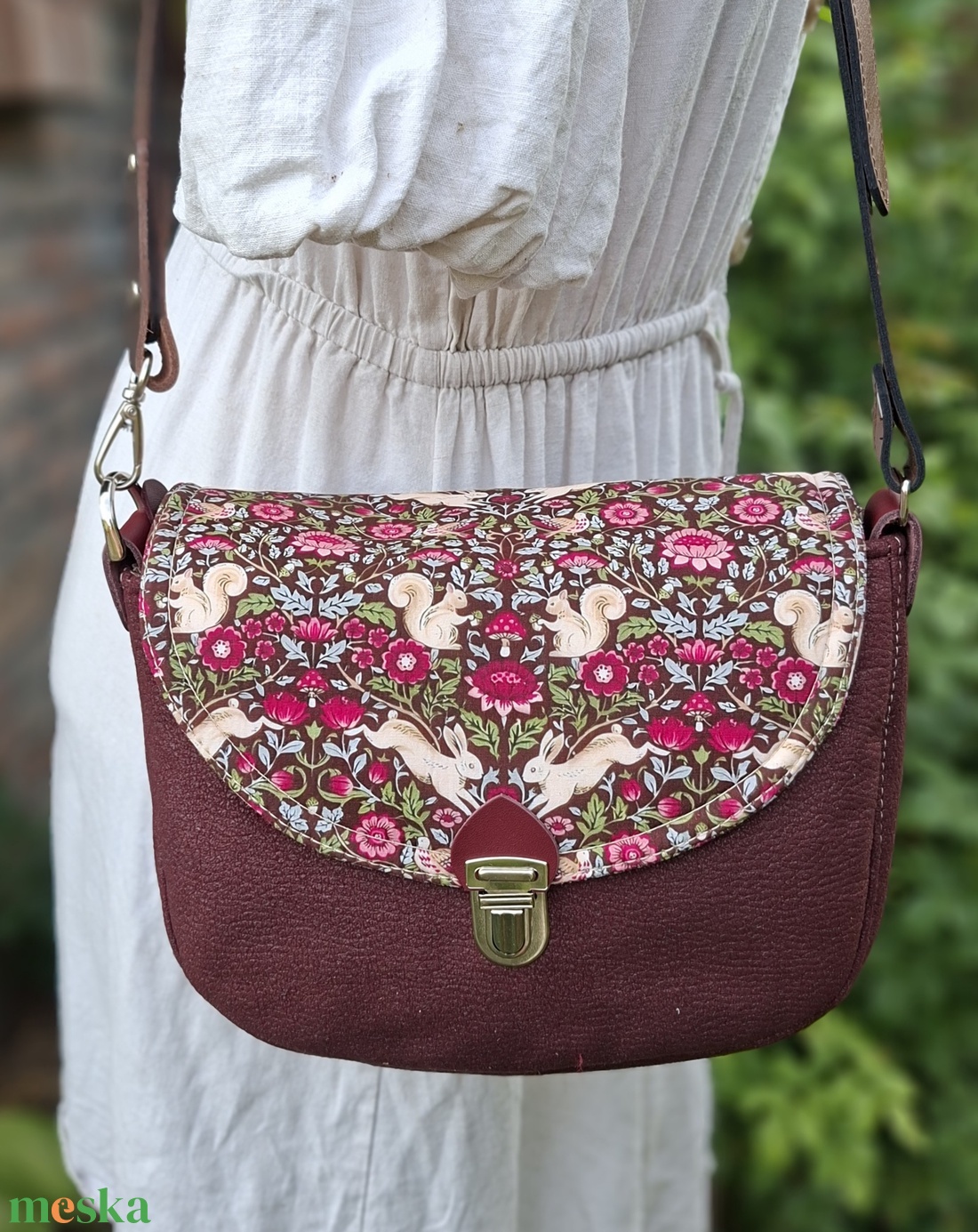 Crossbody, Enani táska, vállon átvethető kistáska. - táska & tok - kézitáska & válltáska - vállon átvethető táska - Meska.hu