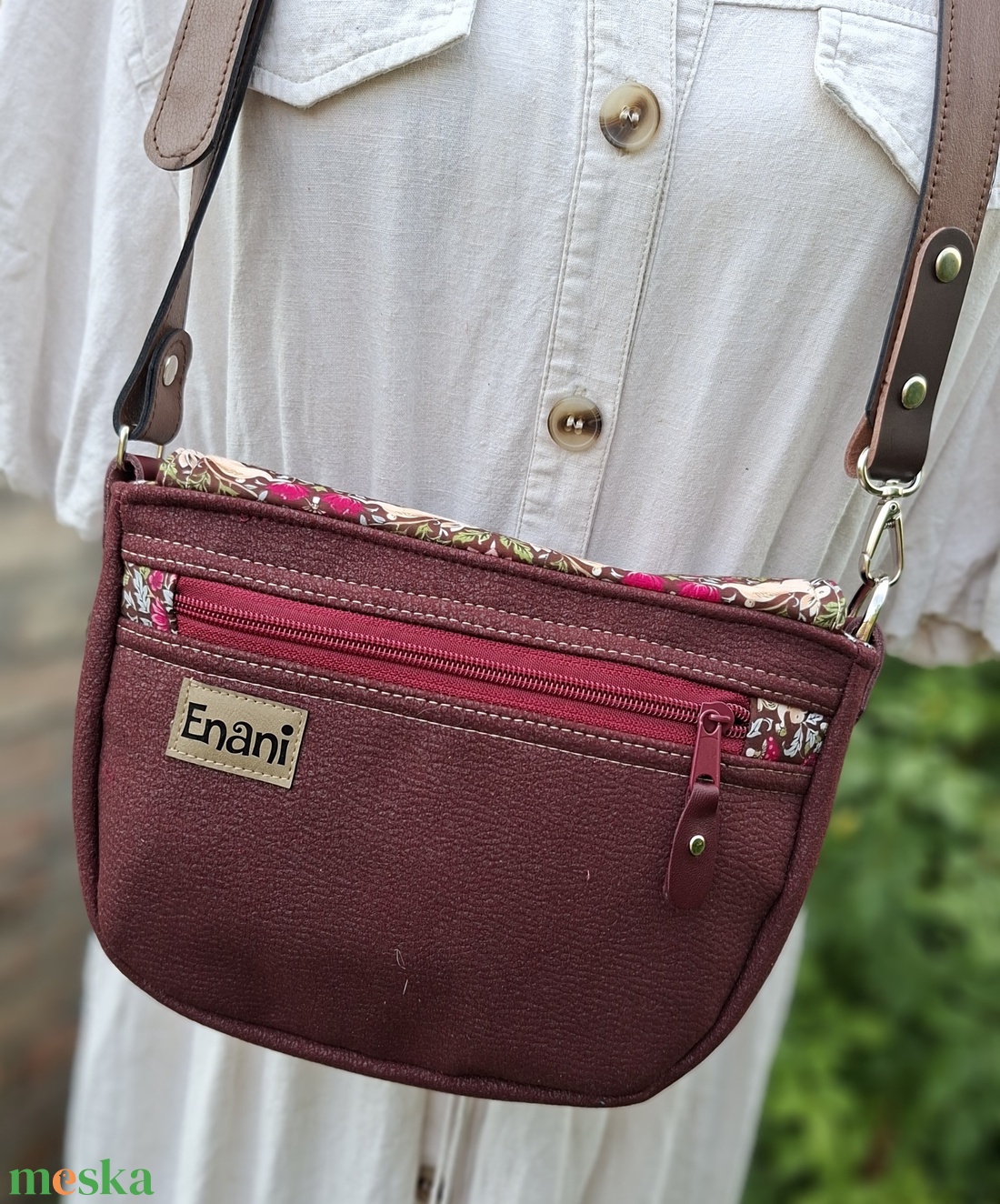 Crossbody, Enani táska, vállon átvethető kistáska. - táska & tok - kézitáska & válltáska - vállon átvethető táska - Meska.hu