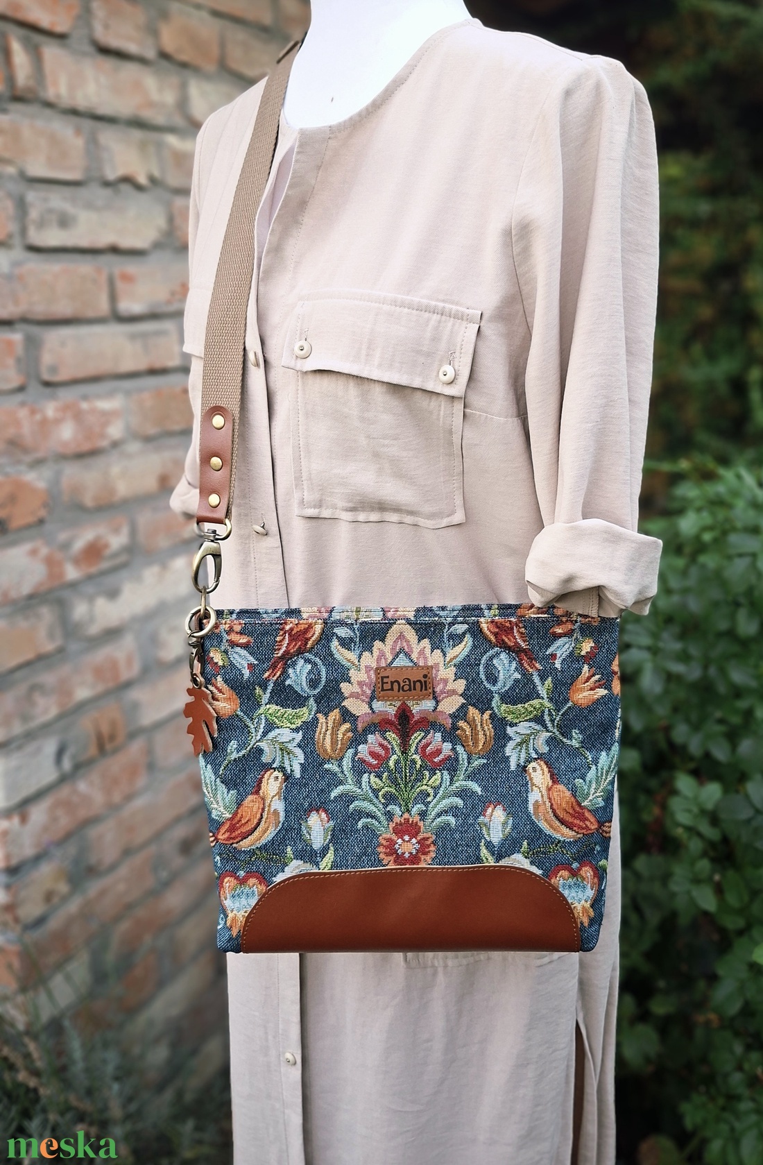 Enani táska, crossbody - táska & tok - kézitáska & válltáska - alkalmi táska - Meska.hu