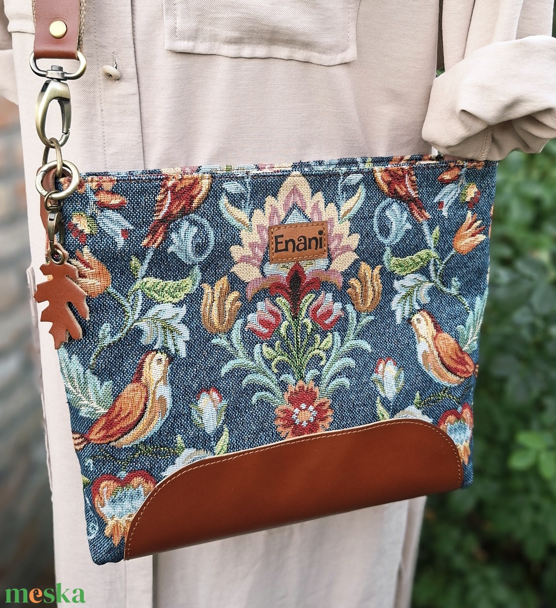 Enani táska, crossbody - táska & tok - kézitáska & válltáska - alkalmi táska - Meska.hu