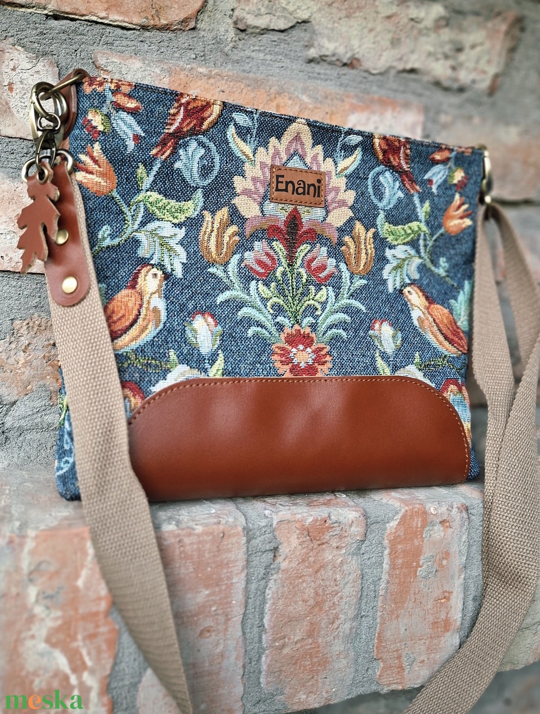 Enani táska, crossbody - táska & tok - kézitáska & válltáska - alkalmi táska - Meska.hu