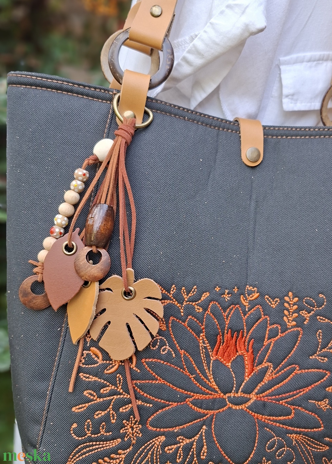 Táska.Enani shopper - táska & tok - kézitáska & válltáska - vállon átvethető táska - Meska.hu