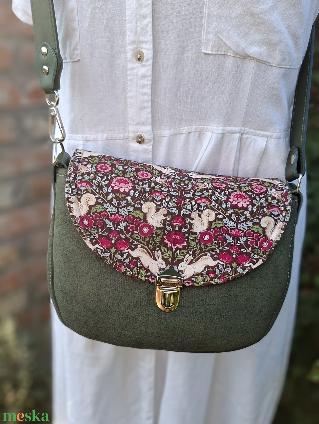Crossbody, Enani táska, vállon átvethető kistáska. - táska & tok - kézitáska & válltáska - vállon átvethető táska - Meska.hu