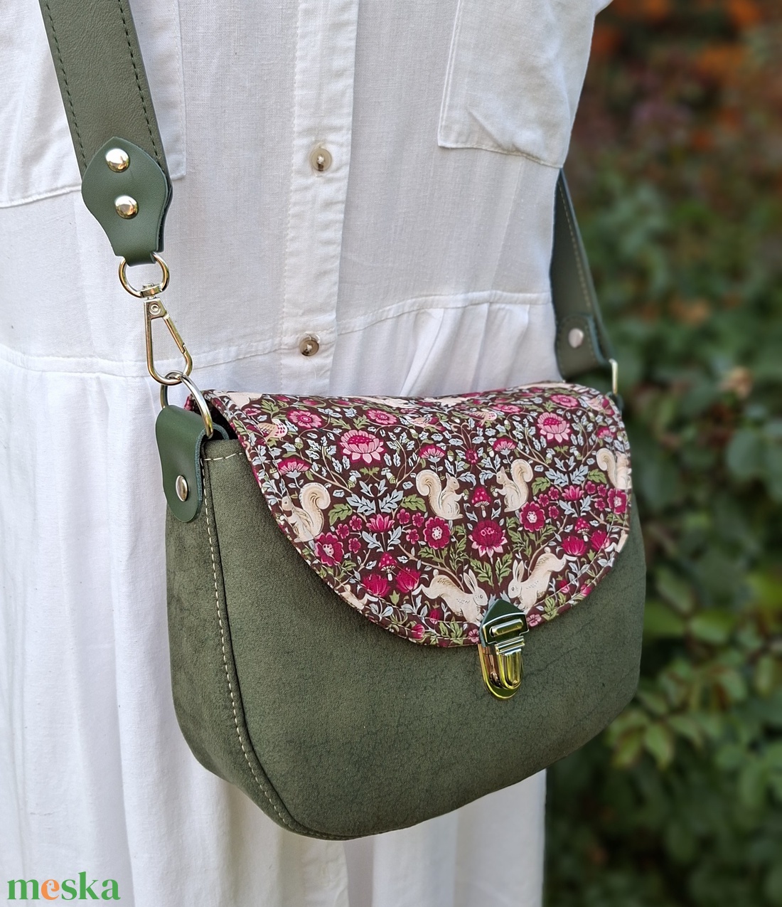 Crossbody, Enani táska, vállon átvethető kistáska. - táska & tok - kézitáska & válltáska - vállon átvethető táska - Meska.hu