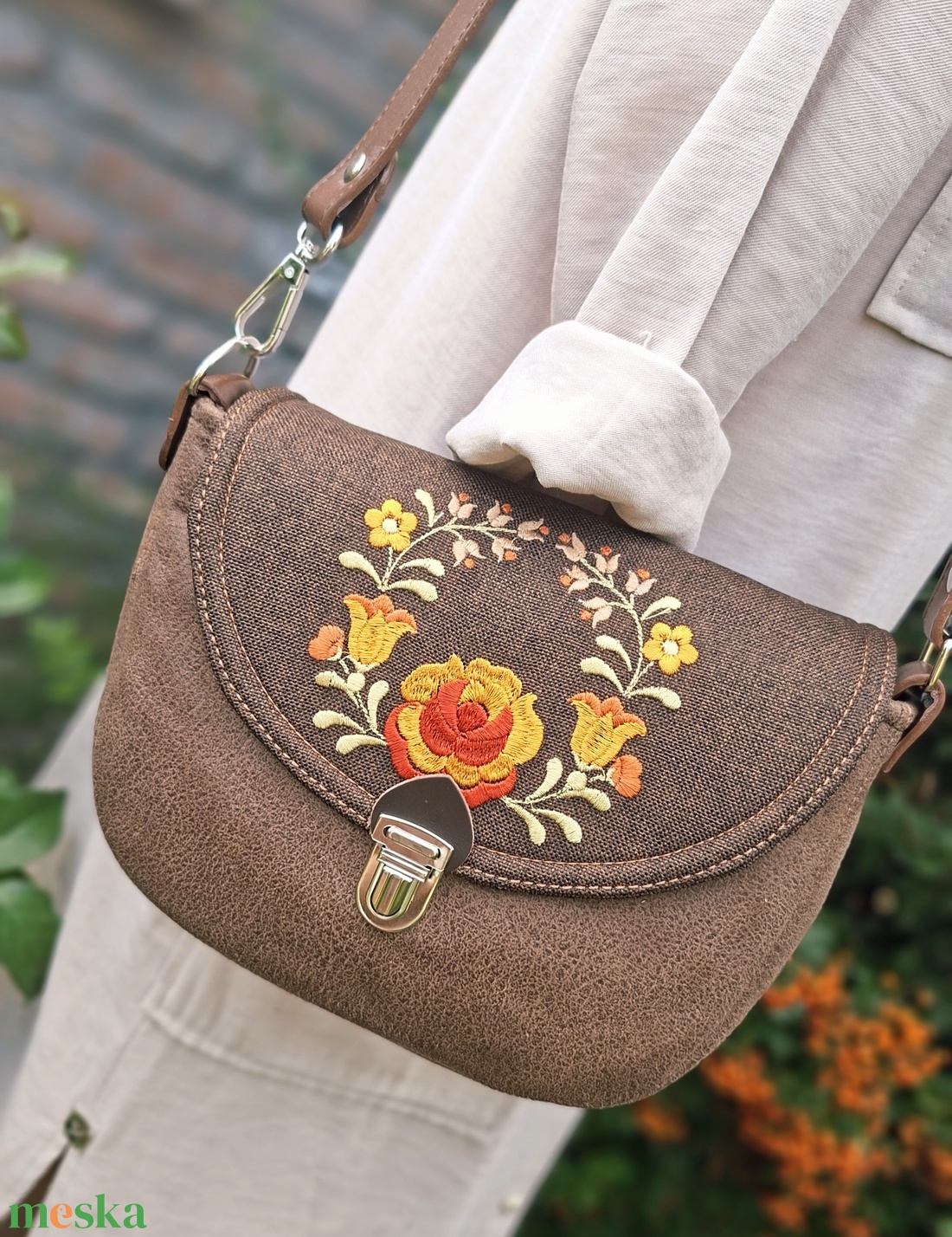 Crossbody, Enani táska, vállon átvethető kistáska. - táska & tok - kézitáska & válltáska - vállon átvethető táska - Meska.hu