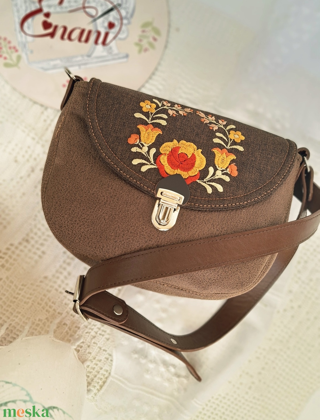 Crossbody, Enani táska, vállon átvethető kistáska. - táska & tok - kézitáska & válltáska - vállon átvethető táska - Meska.hu