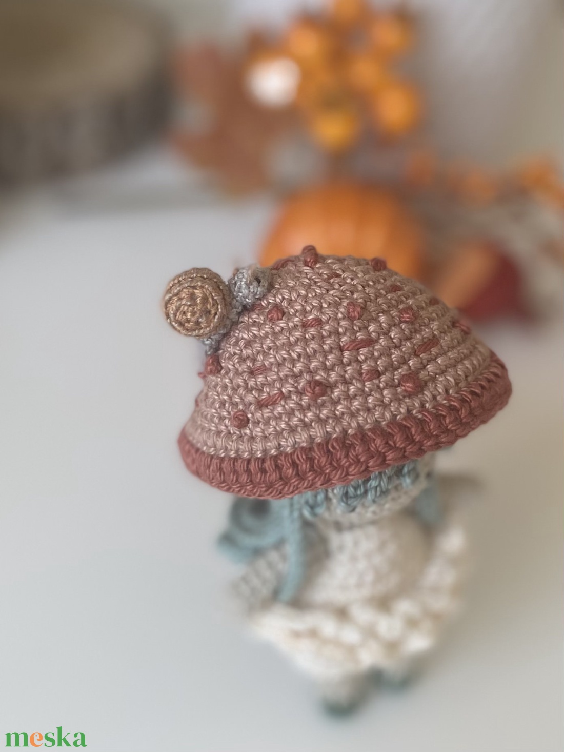 Moha, az őszi erdő gombalánya - játék & sport - baba & babaház - baba - Meska.hu